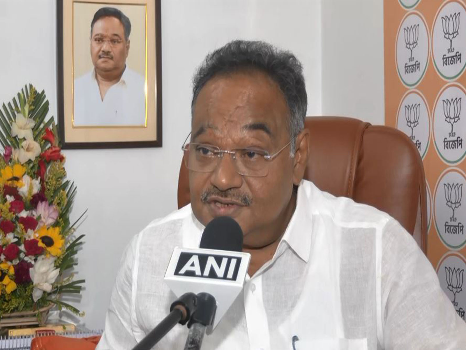 West Bengal BJP President Samik Bhattacharya (Photo/ANI)
