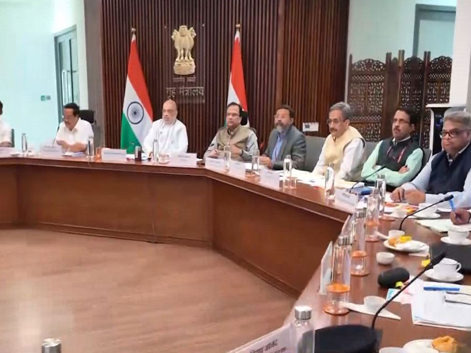 Amit Shah reviews country's preparedness for floods, heatwave (Photo/ANI) Amit Shah reviews country's preparedness for floods, heatwave (Photo/ANI)