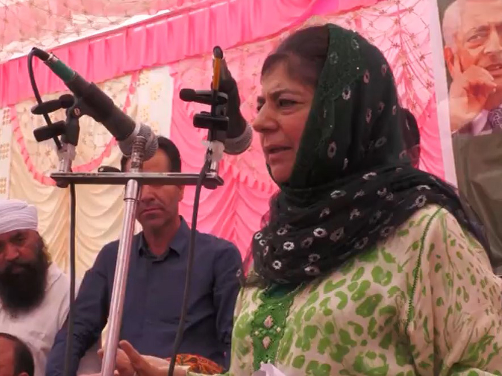 PDP chief Mehbooba Mufti (Photo/ANI)