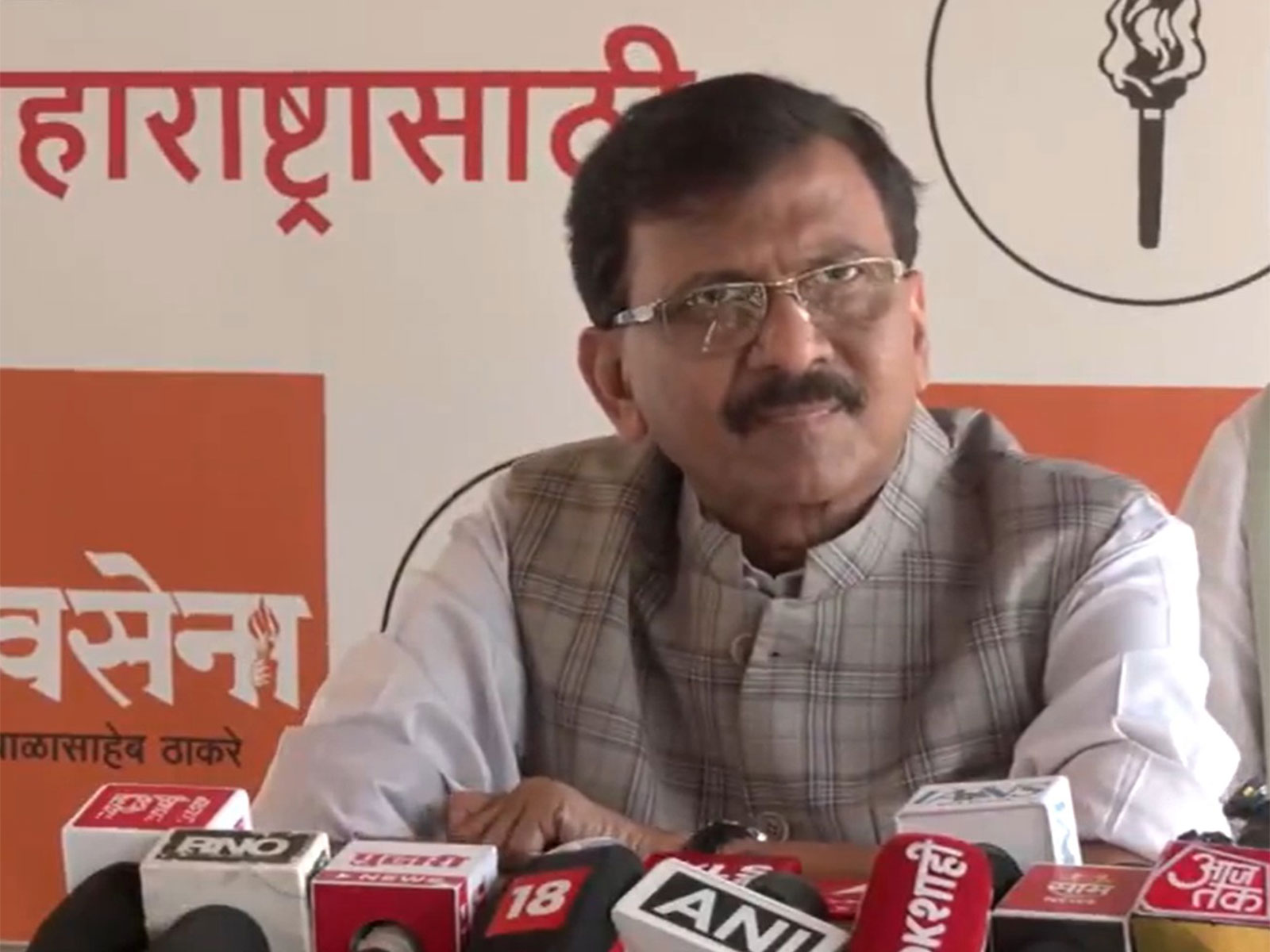 Shiv Sena (UBT) MP Sanjay Raut (File Photo/ANI)