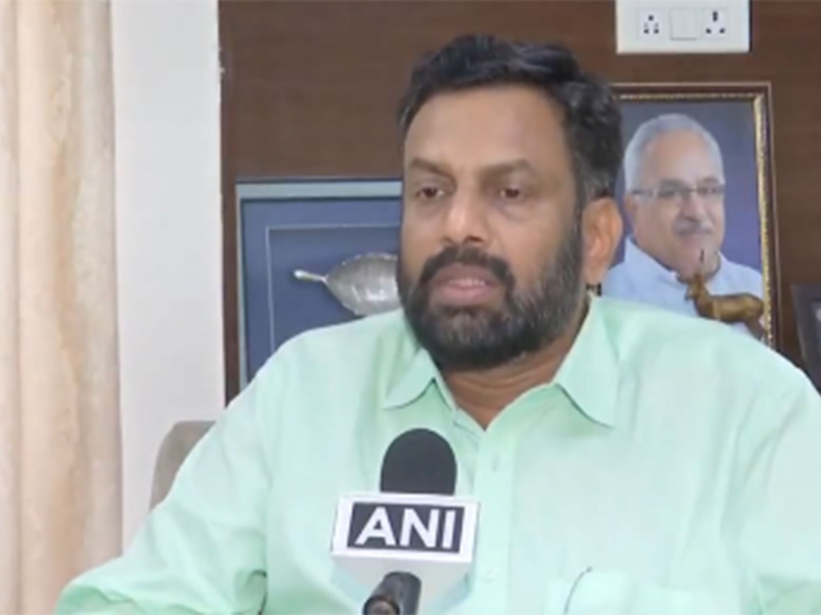 CPI MP P Sandosh (Photo/ANI) CPI MP P Sandosh (Photo/ANI)
