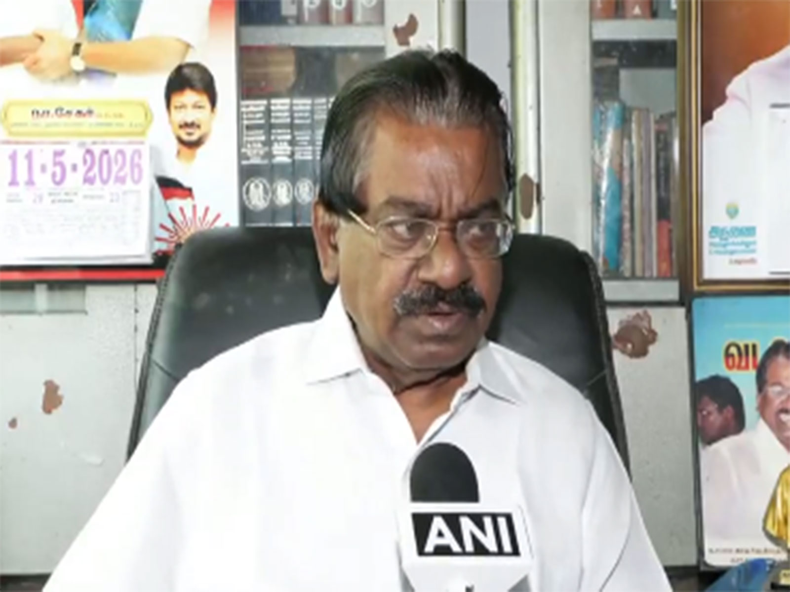 DMK spokesperson TKS Elangovan (Photo/ANI)