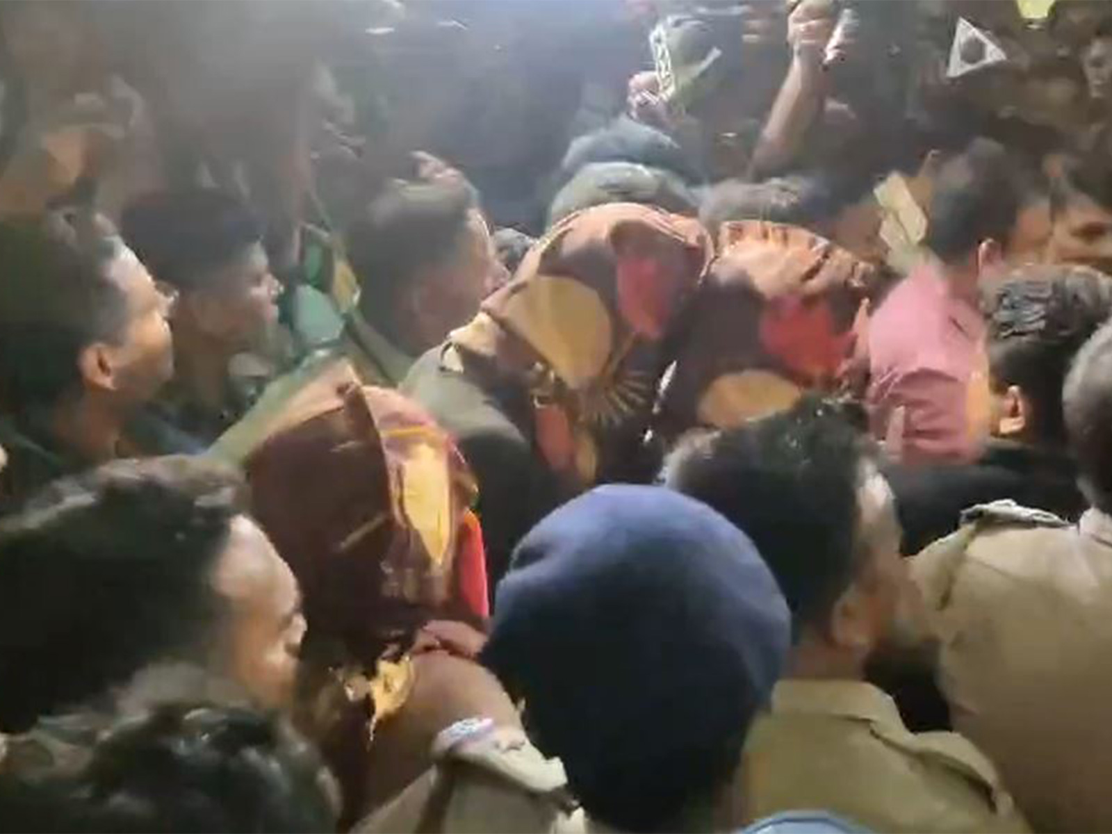Visuals of the three suspects sent to 13-days of police custody in Chandranath Rath murder case (Photo/ANI)