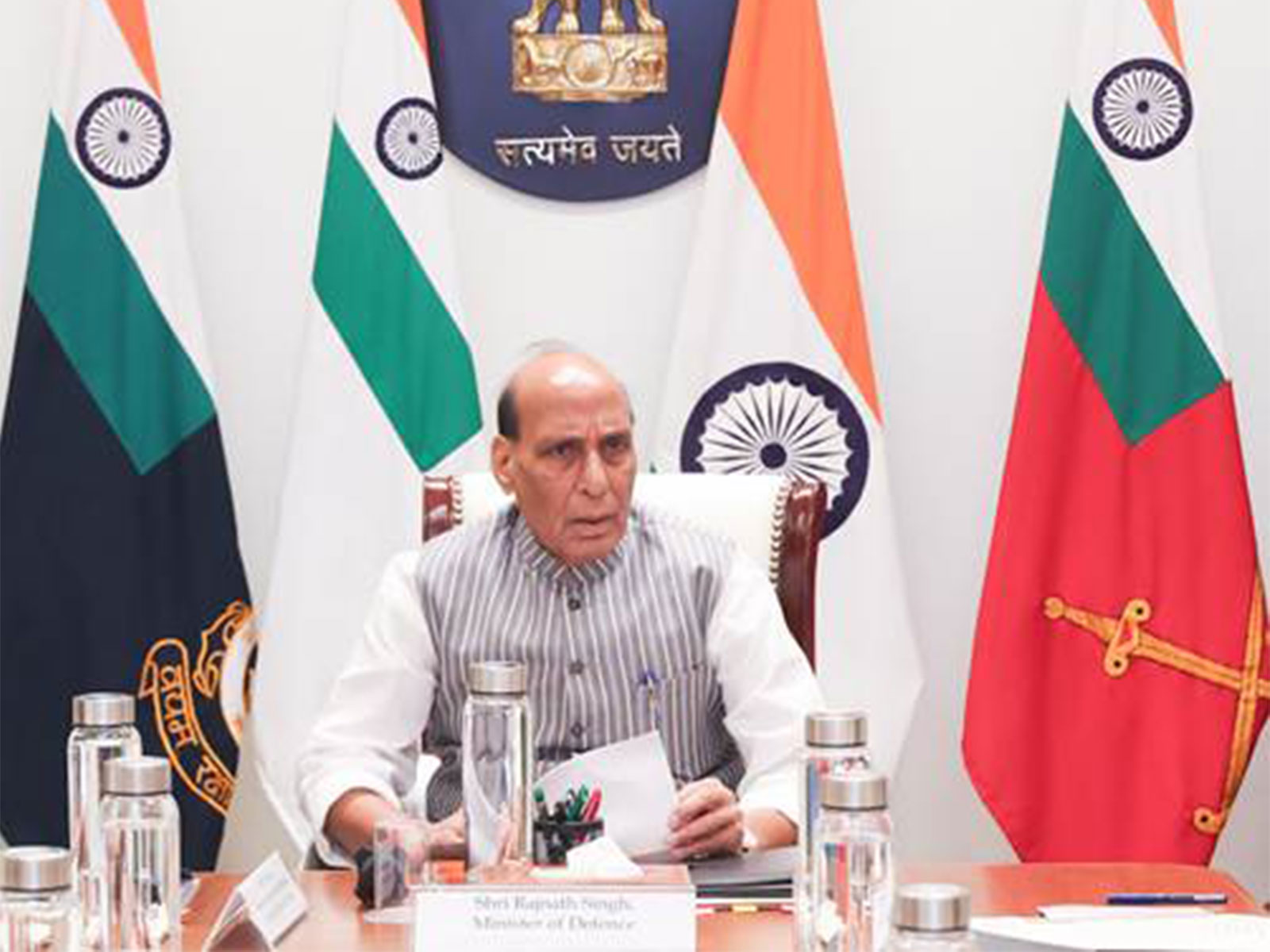 Defence Minister Rajnath Singh (Photo/Ministry of Defence)