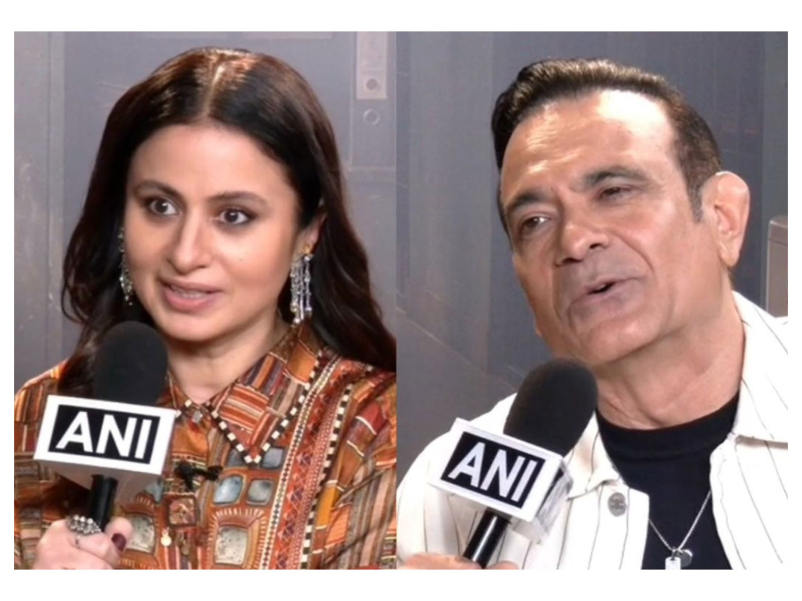 Rasika Dugal, Manish Chaudhari (Photo/ANI) Rasika Dugal, Manish Chaudhari (Photo/ANI)