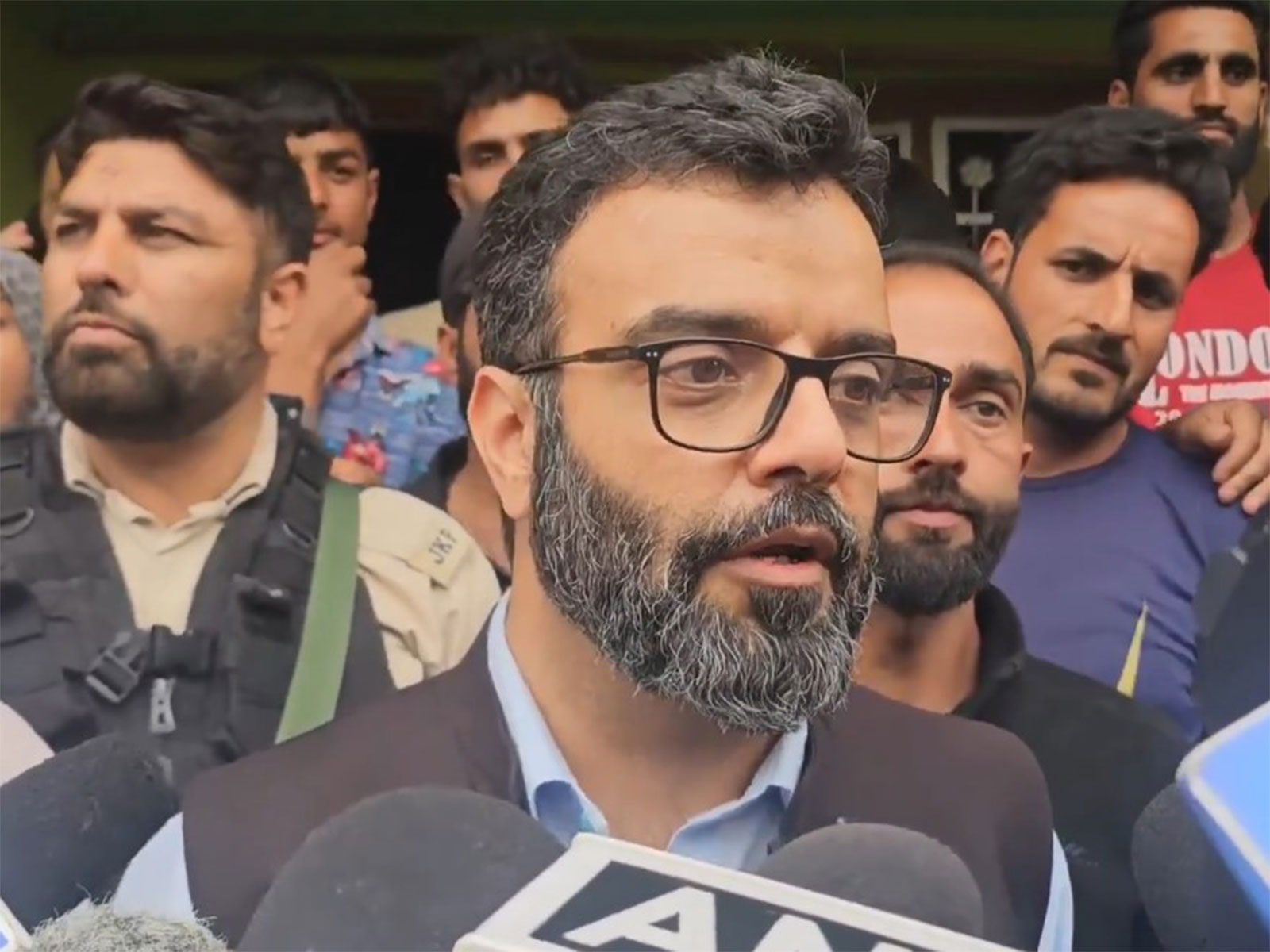 National Conference MP Aga Syed Ruhullah Mehdi (Photo/ANI)