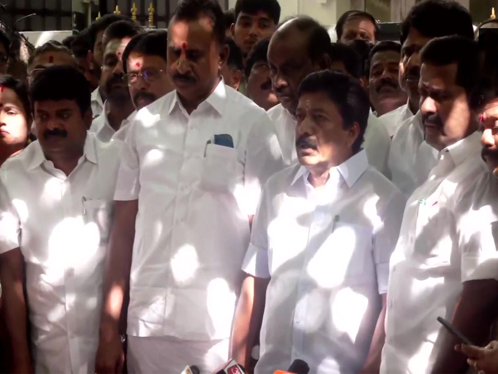 AIADMK MLA CV Shanmugam (Photo/ANI)