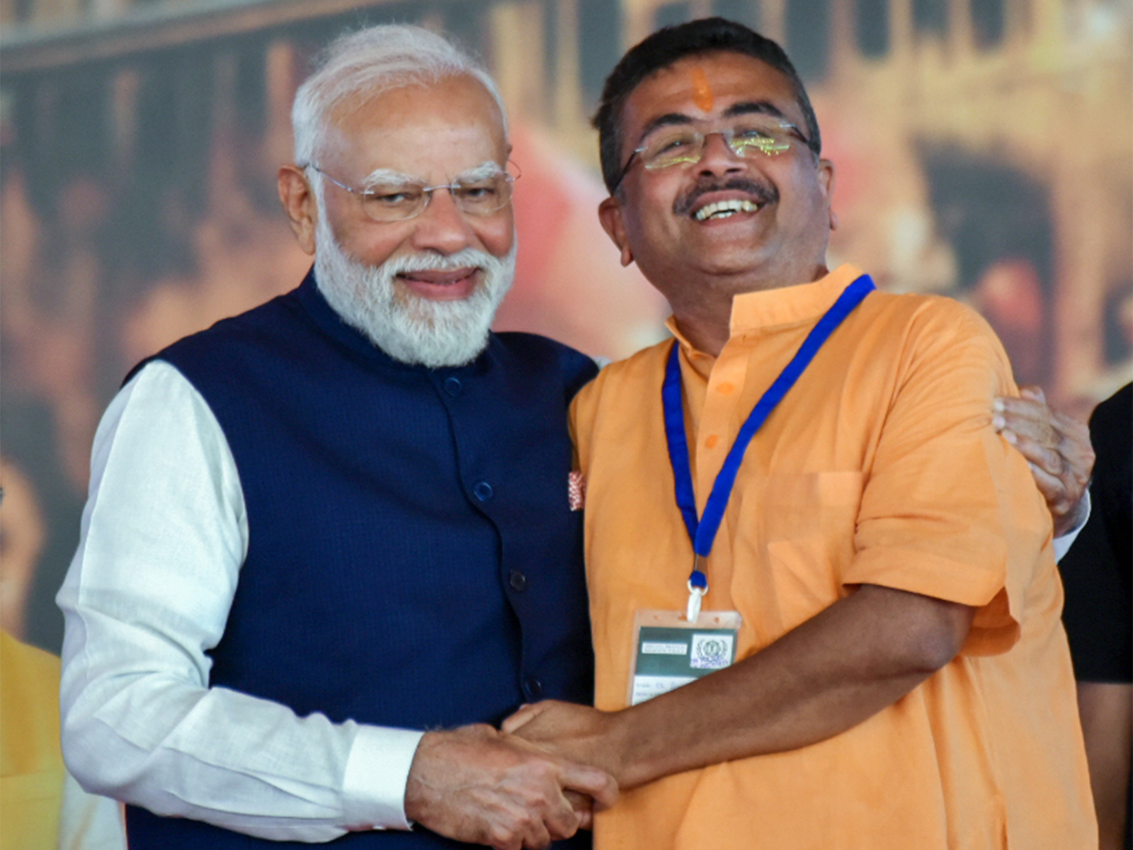 Prime Minister Narendra Modi and West Bengal CM Suvendu Adhikari (Photo/ANI)