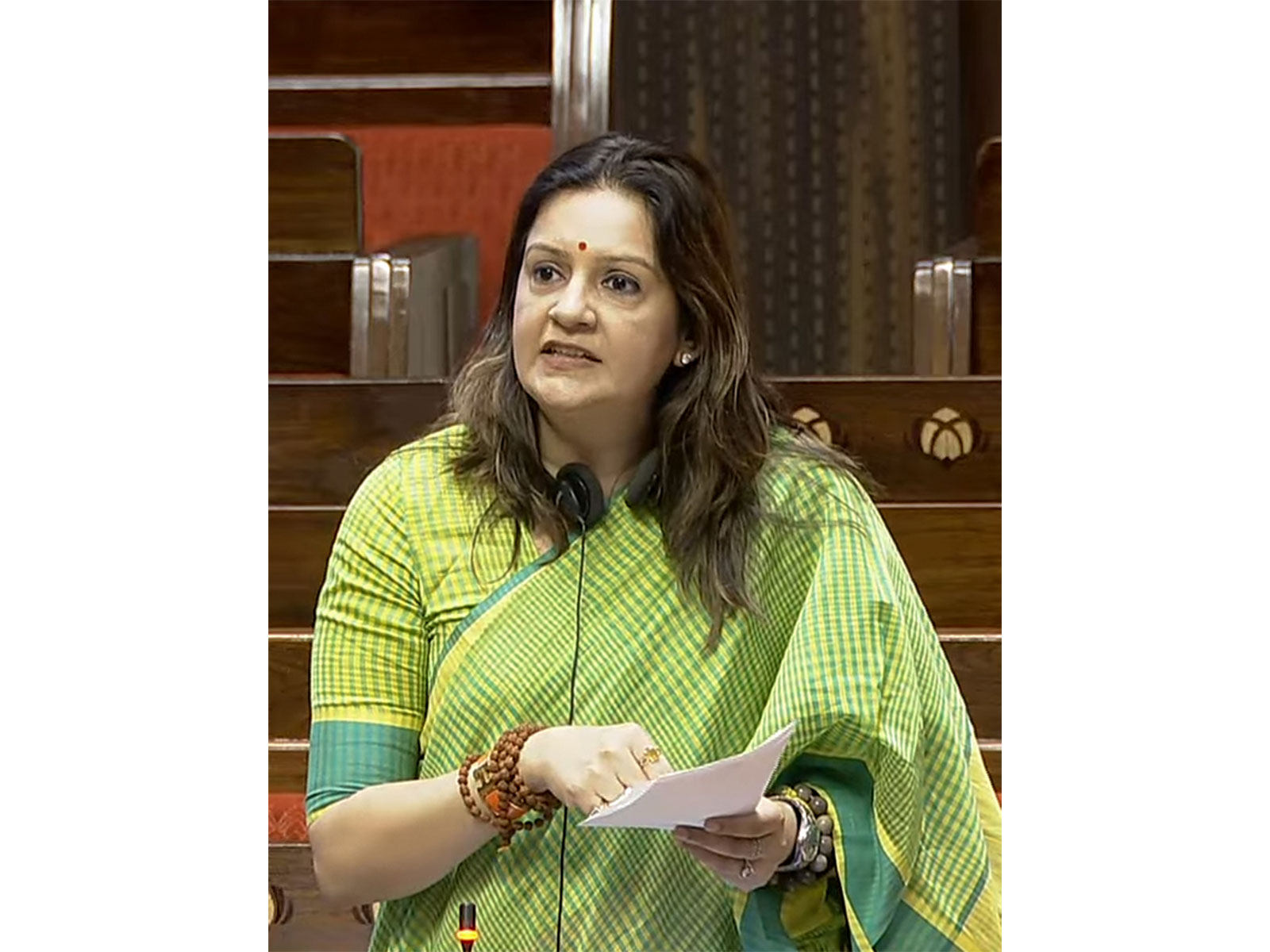 Shiv Sena (UBT) leader Priyanka Chaturvedi (File Photo/ANI)