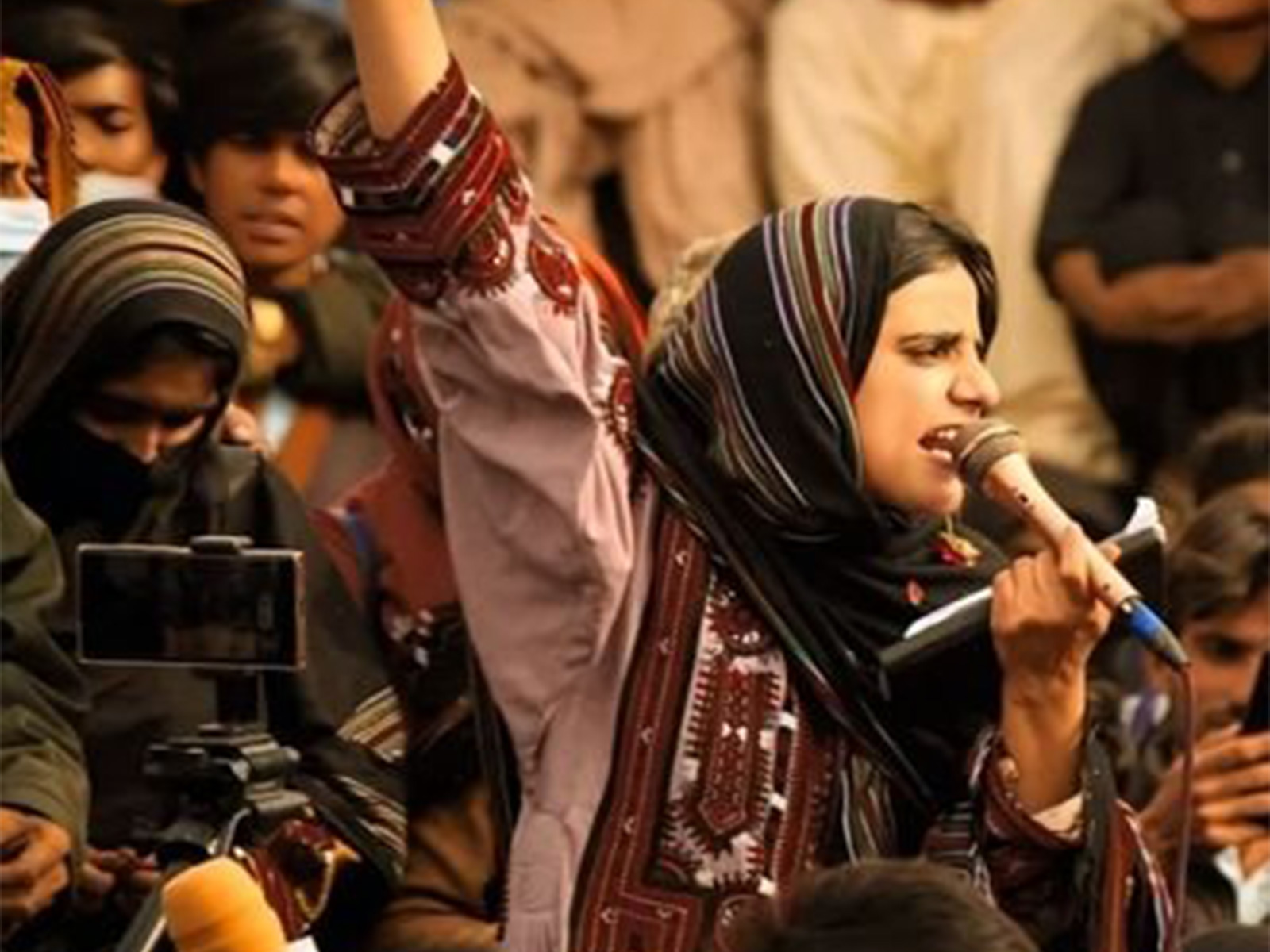 Prominent Baloch activist Mahrang Baloch (Photo/X@MahrangBaloch_)