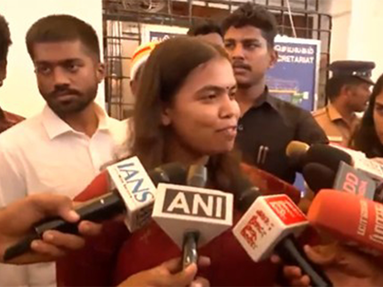 TVK leader Selvi S. Keerthana (Photo/ANI)