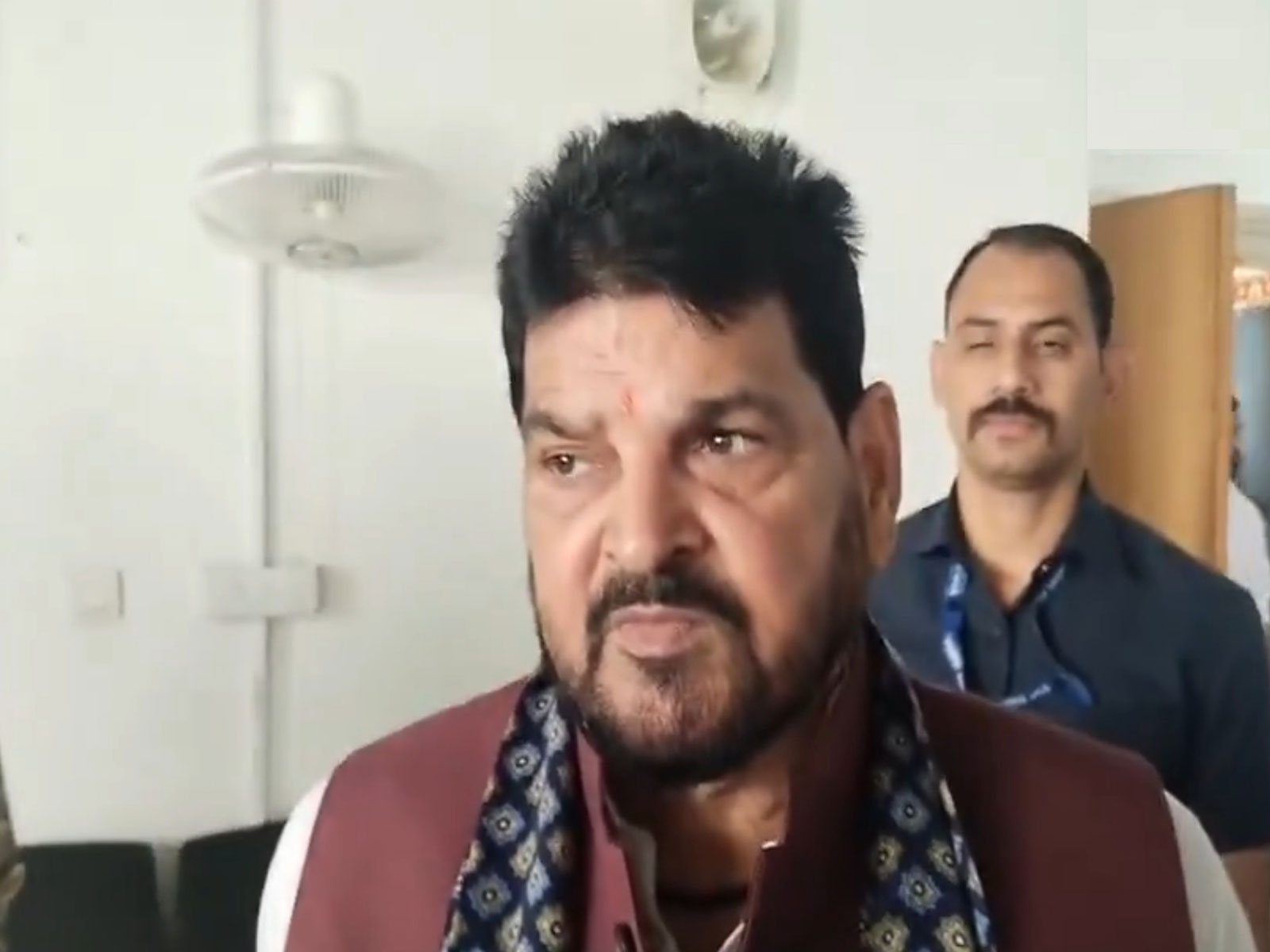 Former WFI President Brij Bhushan Sharan Singh (Photp/ANI)