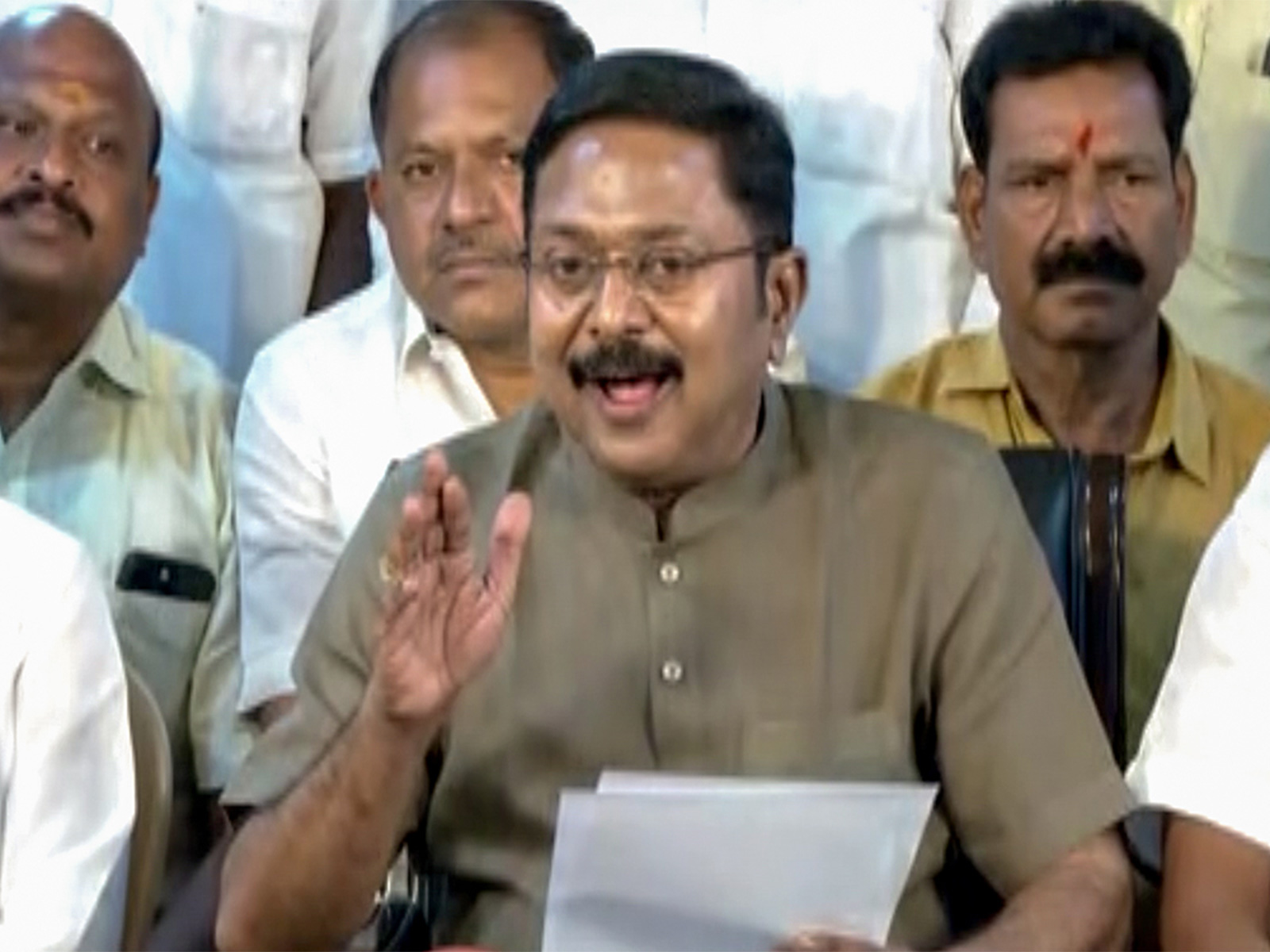 Amma Makkal Munnetra Kazhagam (AMMK) General Secretary TTV Dhinakaran (File Photo/ANI) Amma Makkal Munnetra Kazhagam (AMMK) General Secretary TTV Dhinakaran (File Photo/ANI)