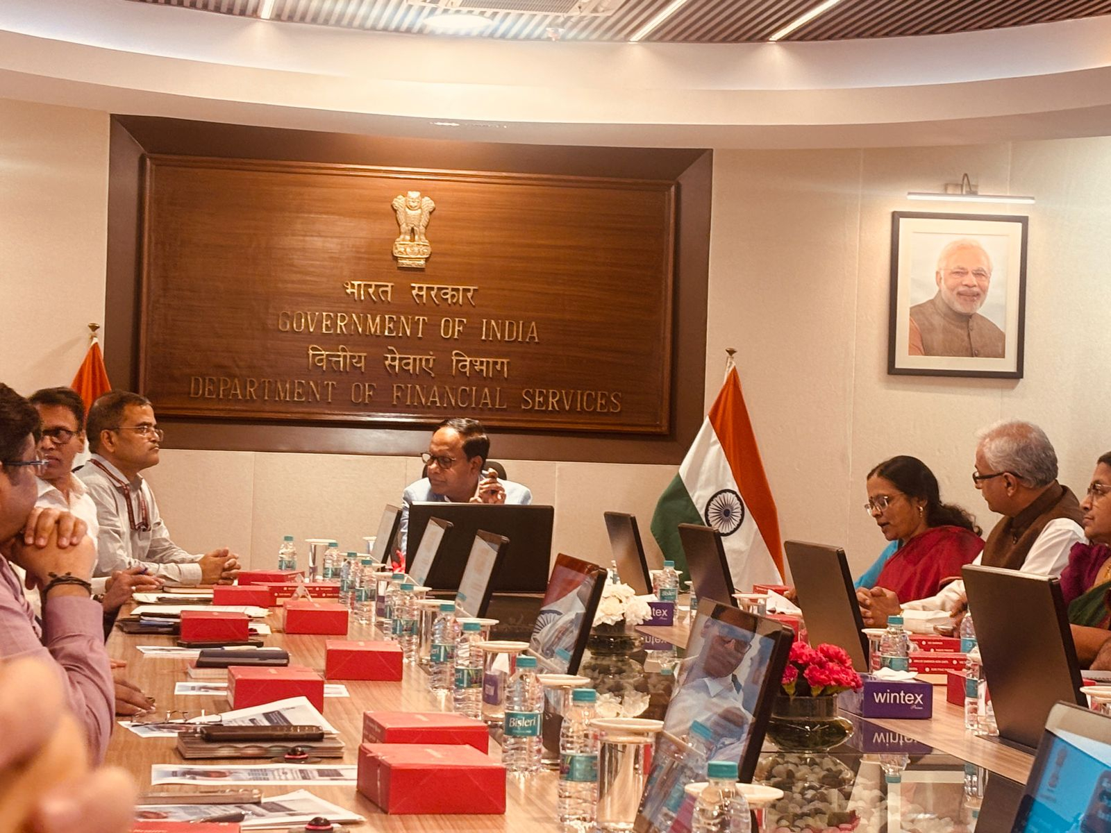 M Nagaraju, Secretary Department of Financial Services (Photo/ANI) M Nagaraju, Secretary Department of Financial Services (Photo/ANI)