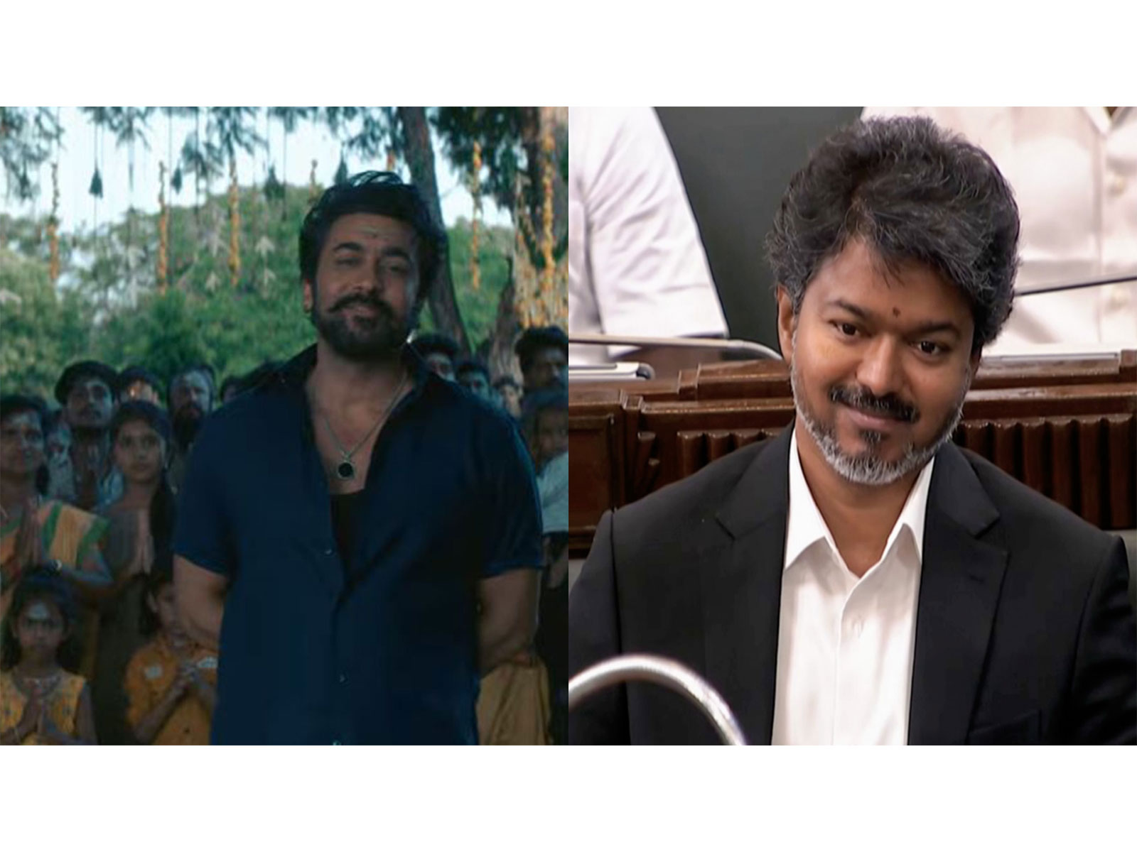 A snip from trailer (Photo/instagram/dreamwarriorpictures) Tamil Nadu CM C Joseph Vijay (Photo/ANI)
