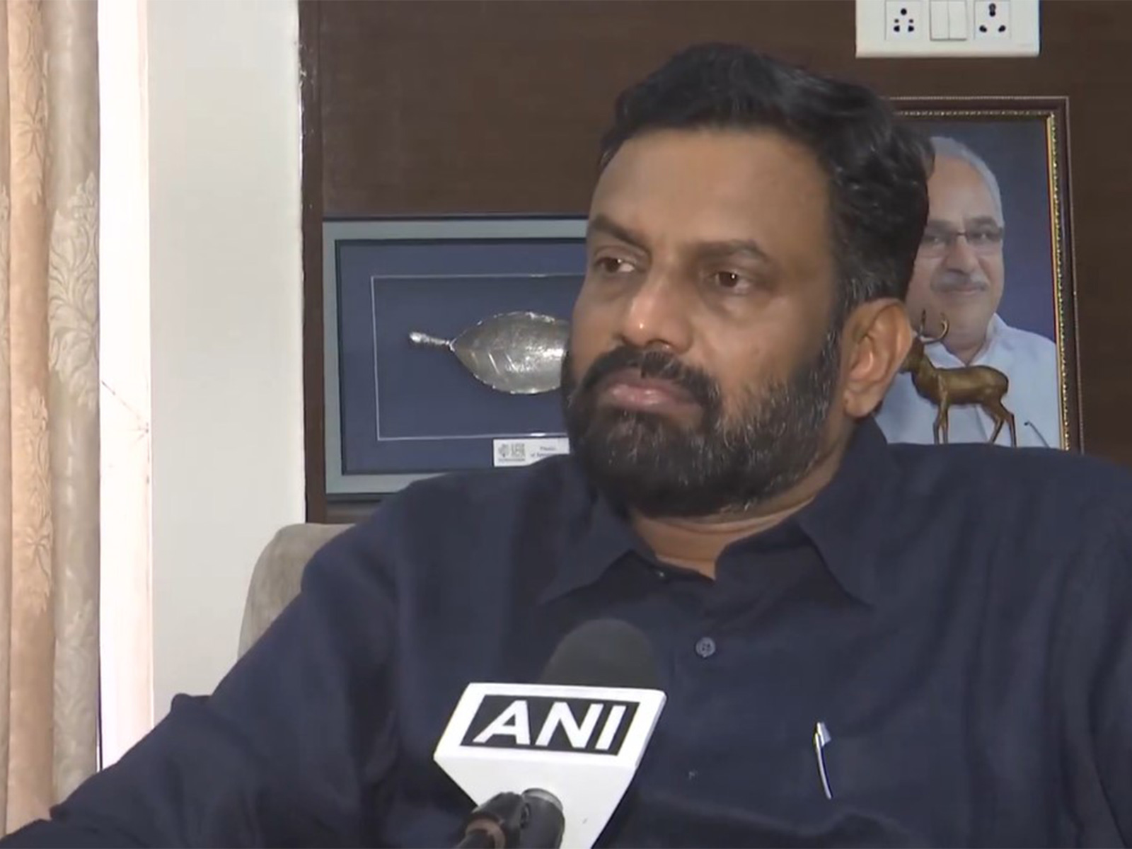 CPI Rajya Sabha MP P Sandosh Kumar (Photo/ANI)