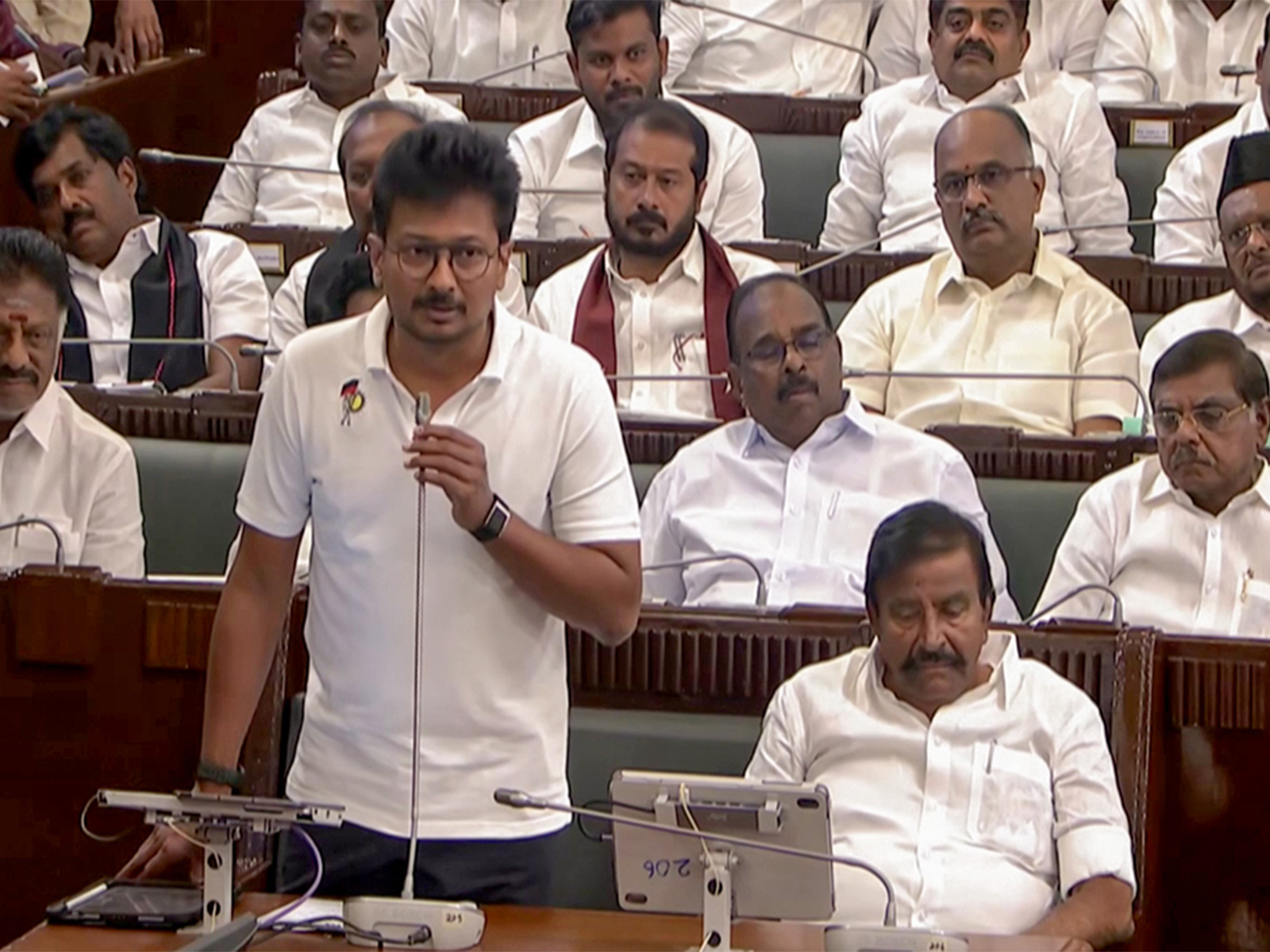 Tamil Nadu Leader of Opposition Udhayanidhi Stalin (Photo/ANI)