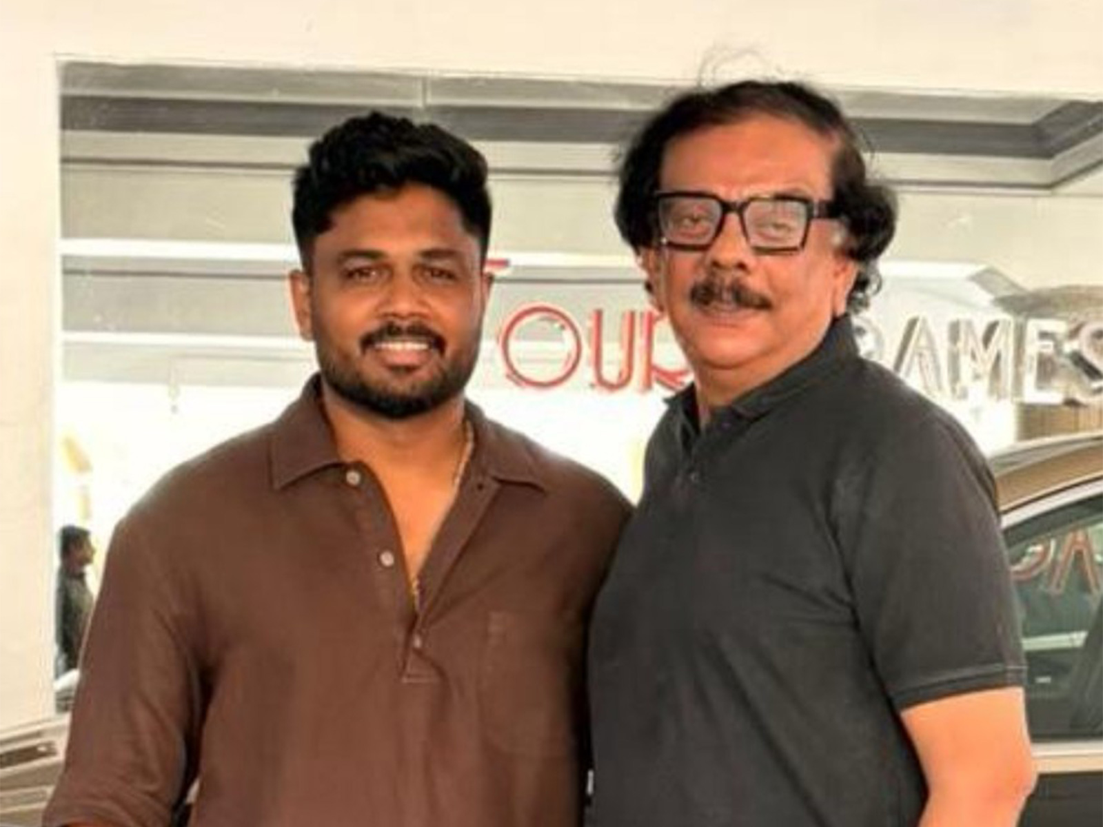 Priyadarshan with Sanju Samson (Photo/instagram/@priyadarshan.official)
