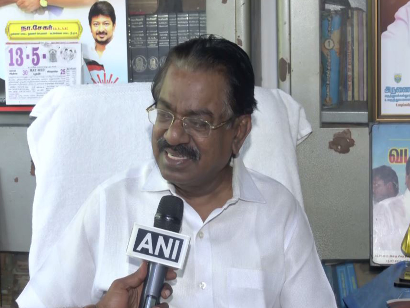 DMK spokesperson TKS Elangovan (Photo/ANI)