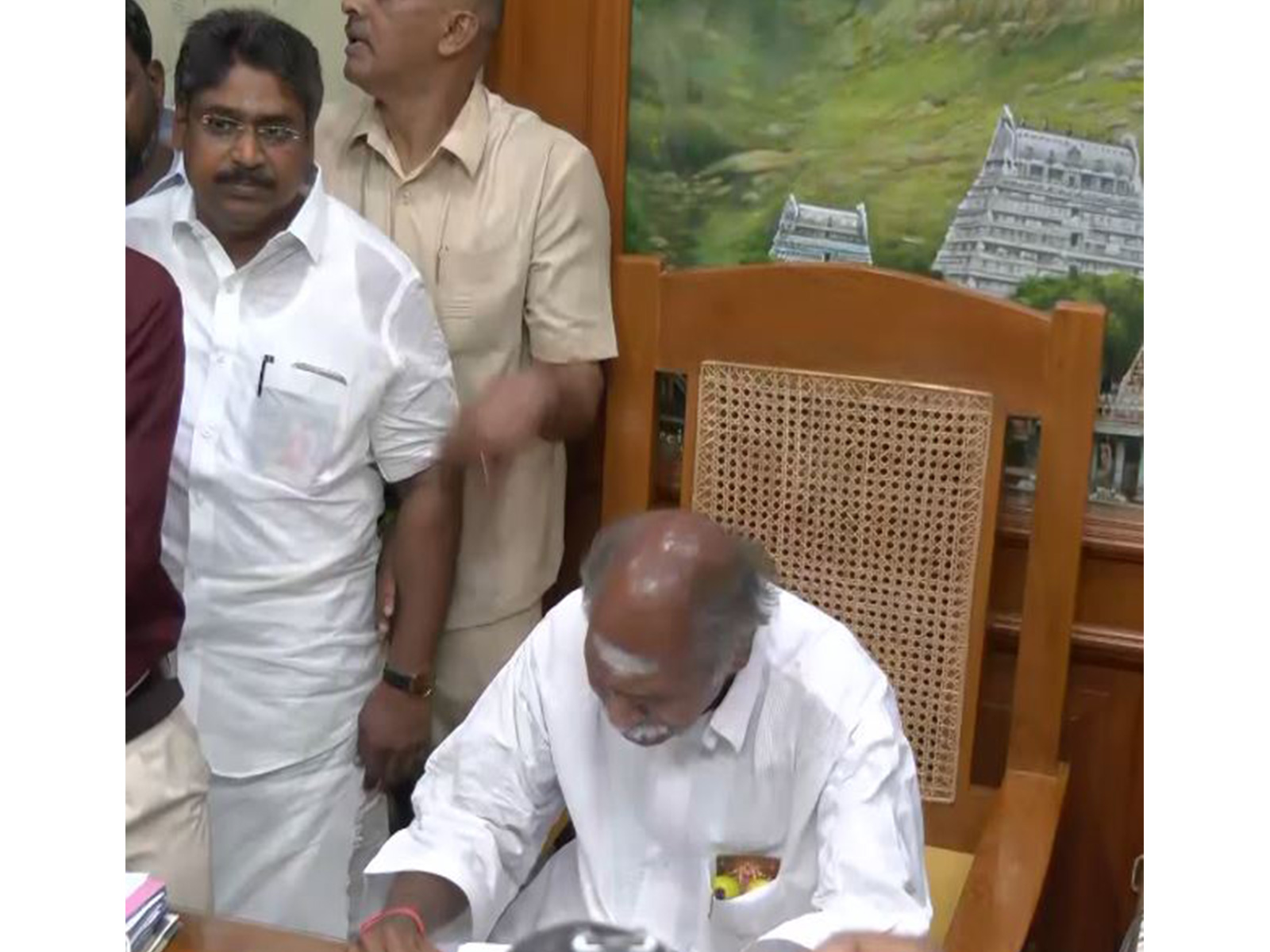 Puducherry CM N Rangasamy (Photo/ANI)