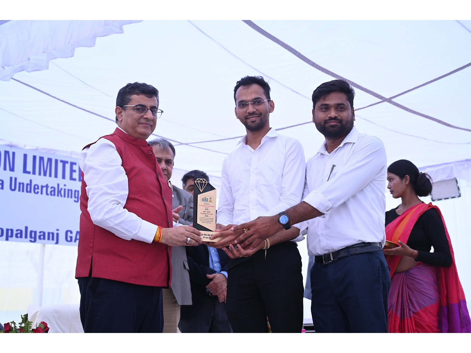 TDFM Inffrastructure Limited Commissions BPCL’s City Gate Station at Khanipur; Secures Prestigious Award for Construction Excellence