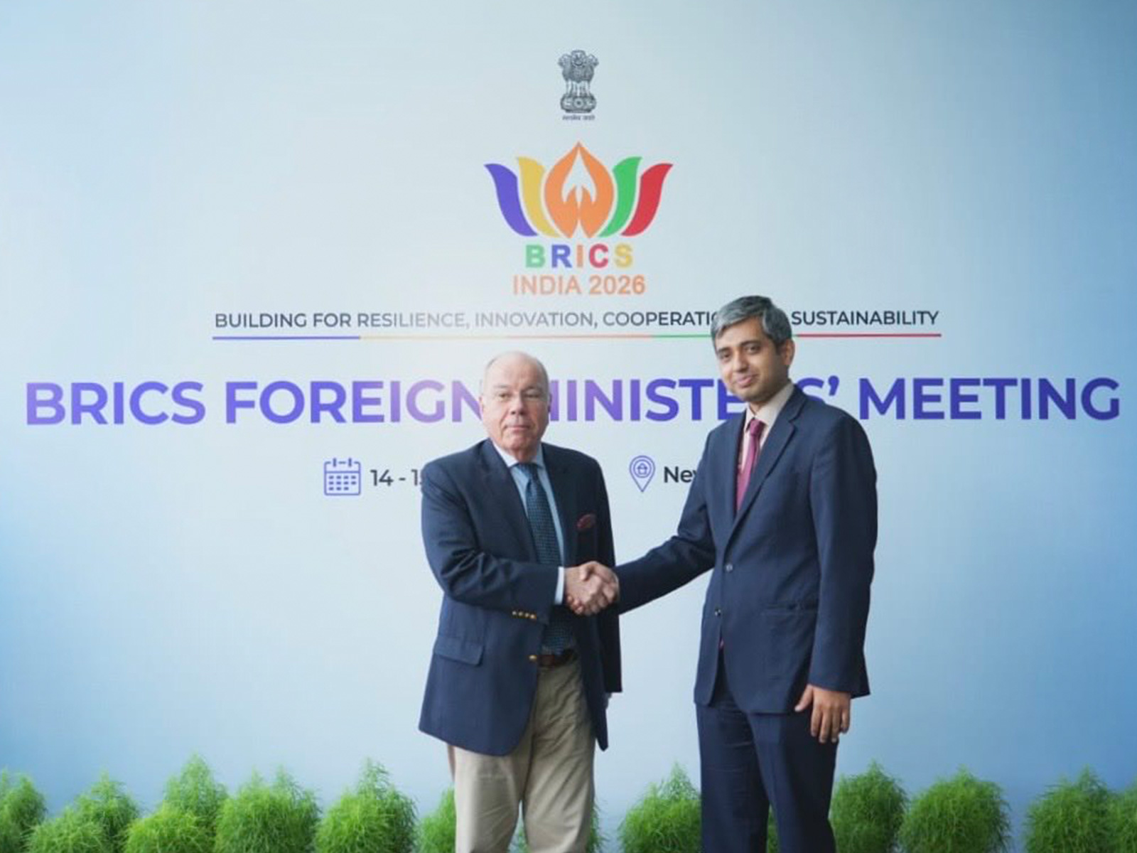 Foreign Minister of Brazil Mauro Vieira (Photo: X@MEAIndia) Foreign Minister of Brazil Mauro Vieira (Photo: X@MEAIndia)