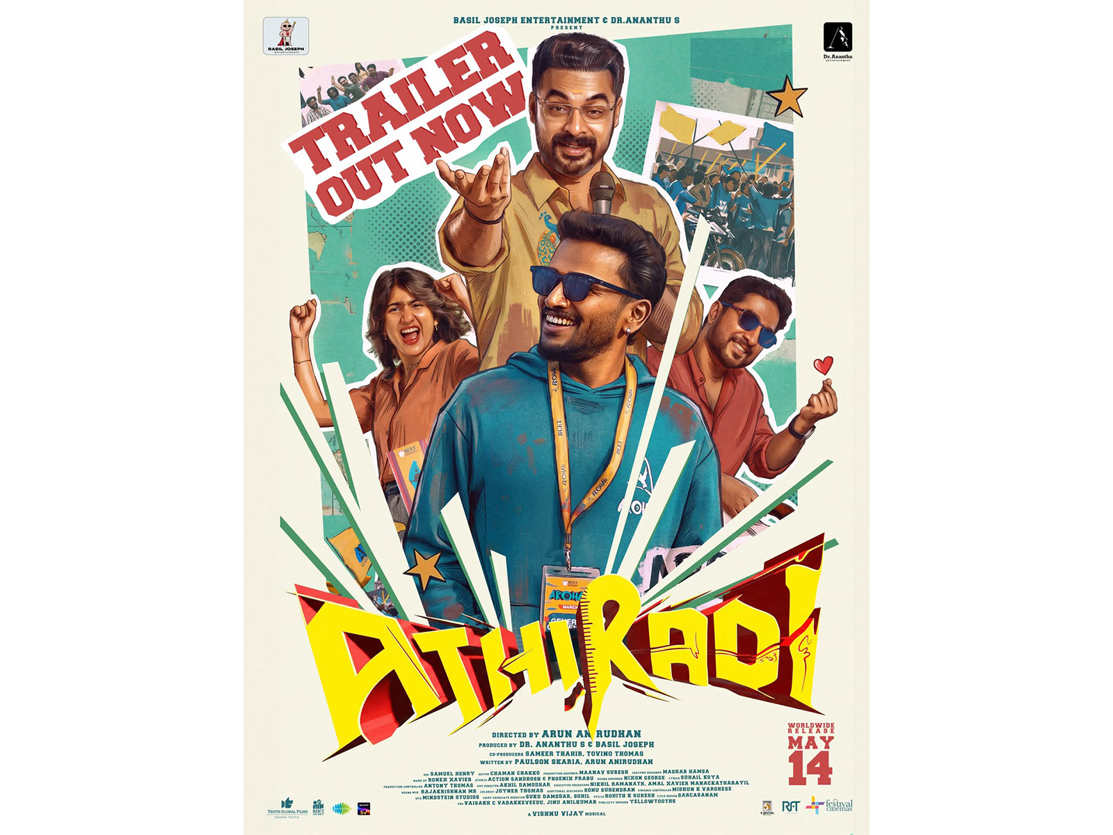 Athiradi trailer (Photo/Instagram@ibasiljoseph)