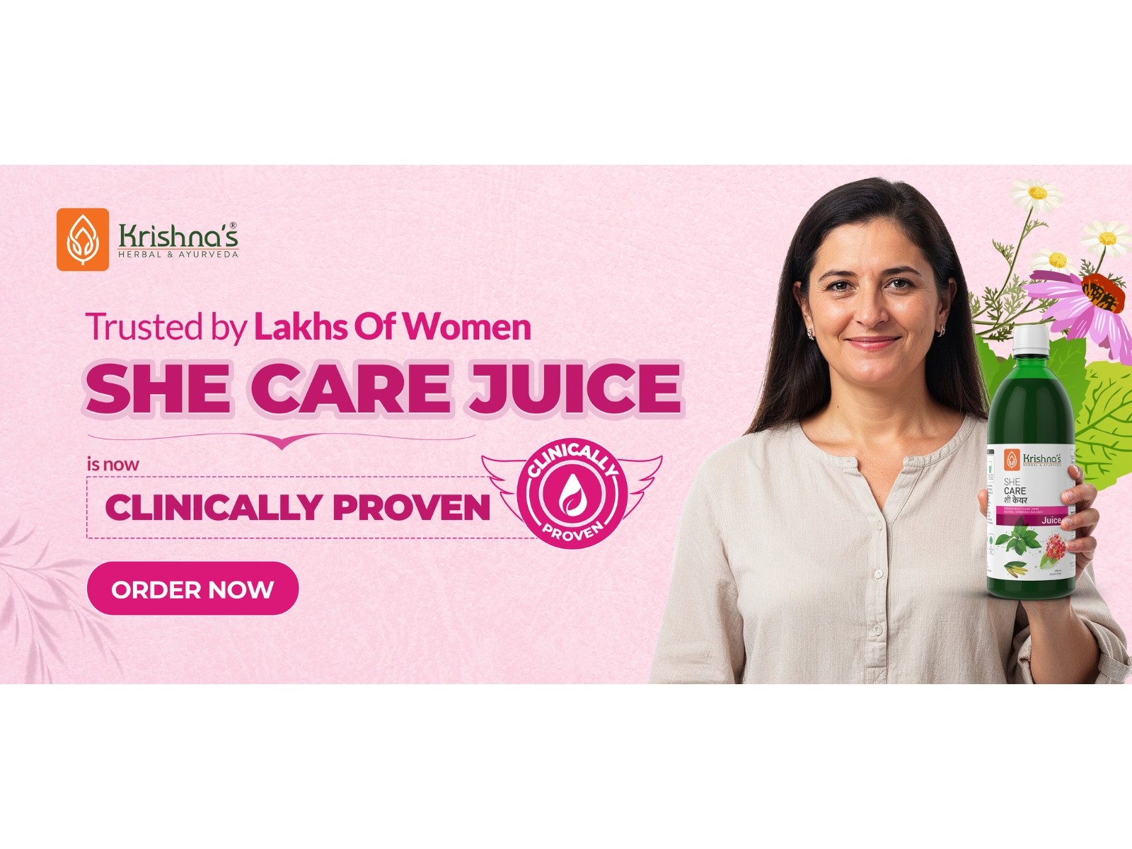 Krishna’s Ayurveda, She Care Juice Clinically Proven to Support PCOD Management in 90 Days