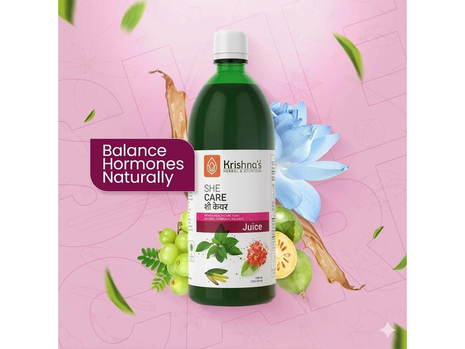 Krishna Ayurved Leads a New Era in PCOD Care with Science-Backed She Care Juice