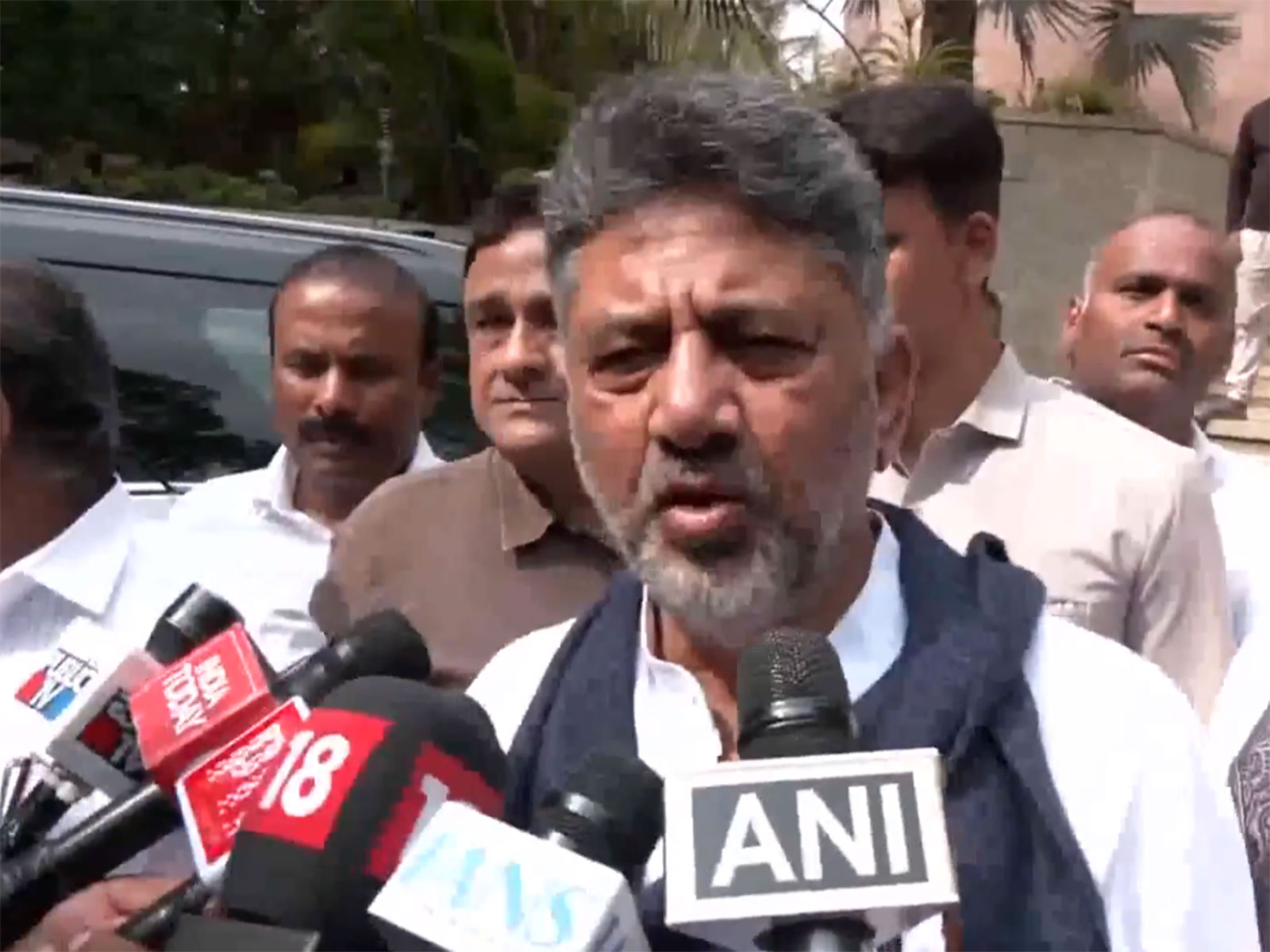 Karnataka Deputy Chief Minister DK Shivakumar (Photo/ANI)