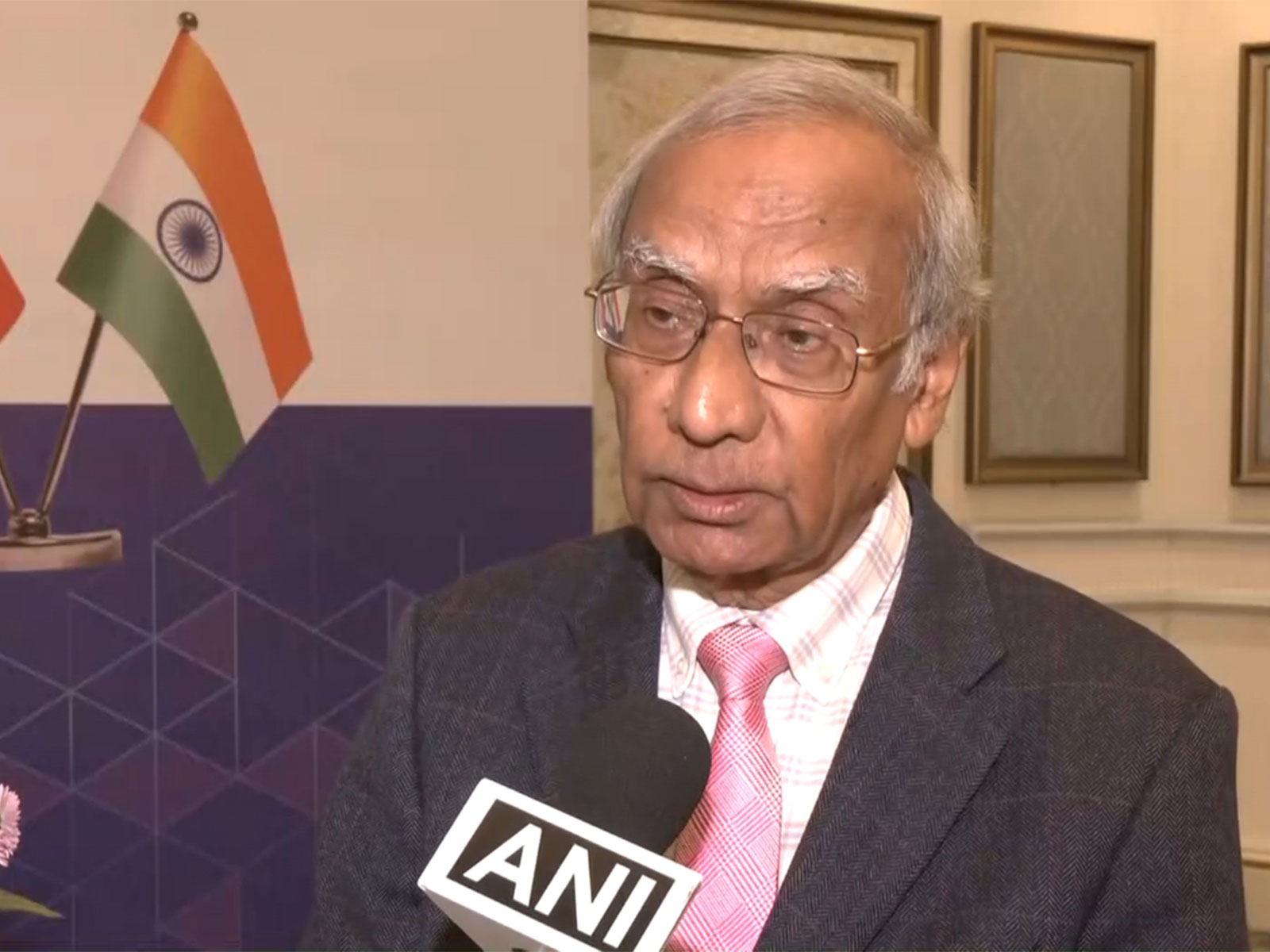 Former ambassador and distinguished fellow at Gateway house, Rajiv Bhatia (Photo/ANI)