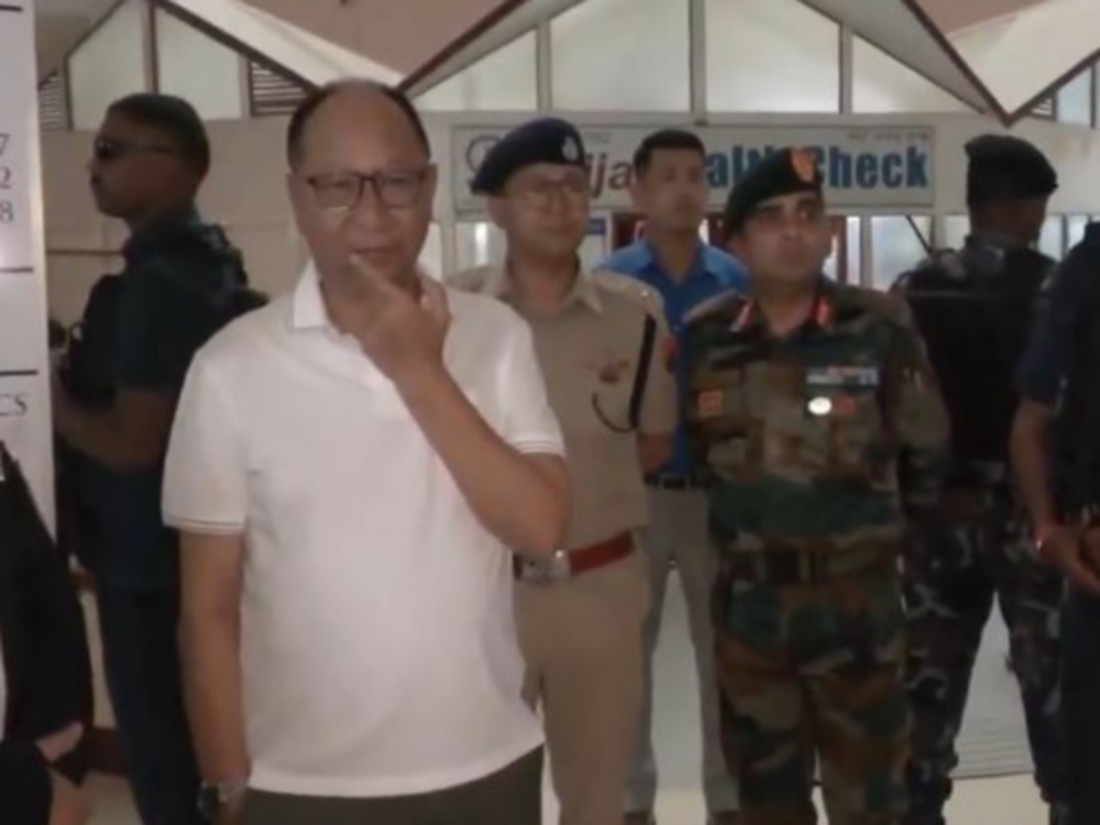 Manipur Chief Minister Yumnam Khemchand Singh (Photo/ANI) Manipur Chief Minister Yumnam Khemchand Singh (Photo/ANI)