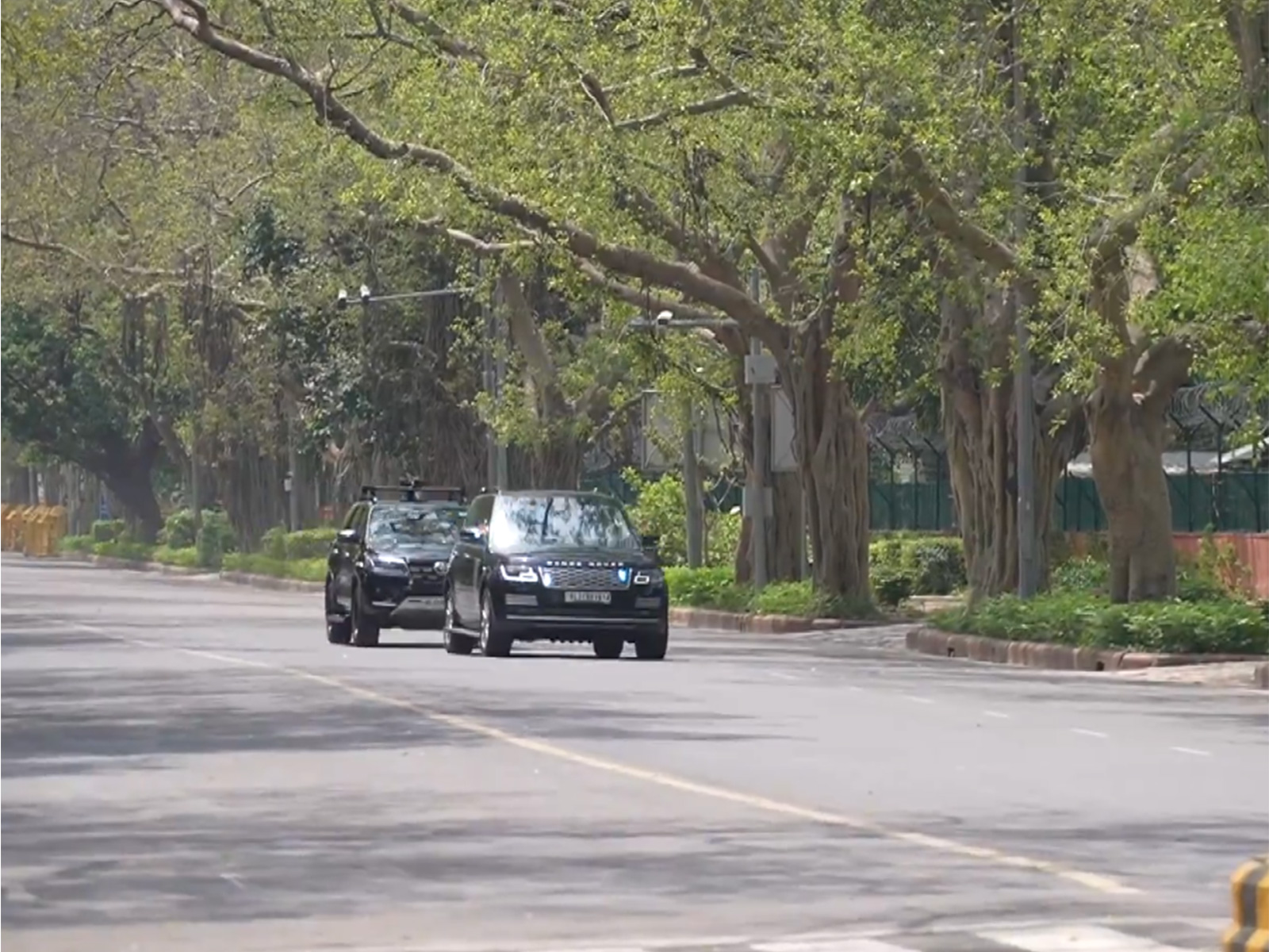 PM Modi reduces convoy size, maintains SPG security protocol (Photo/ANI) PM Modi reduces convoy size, maintains SPG security protocol (Photo/ANI)