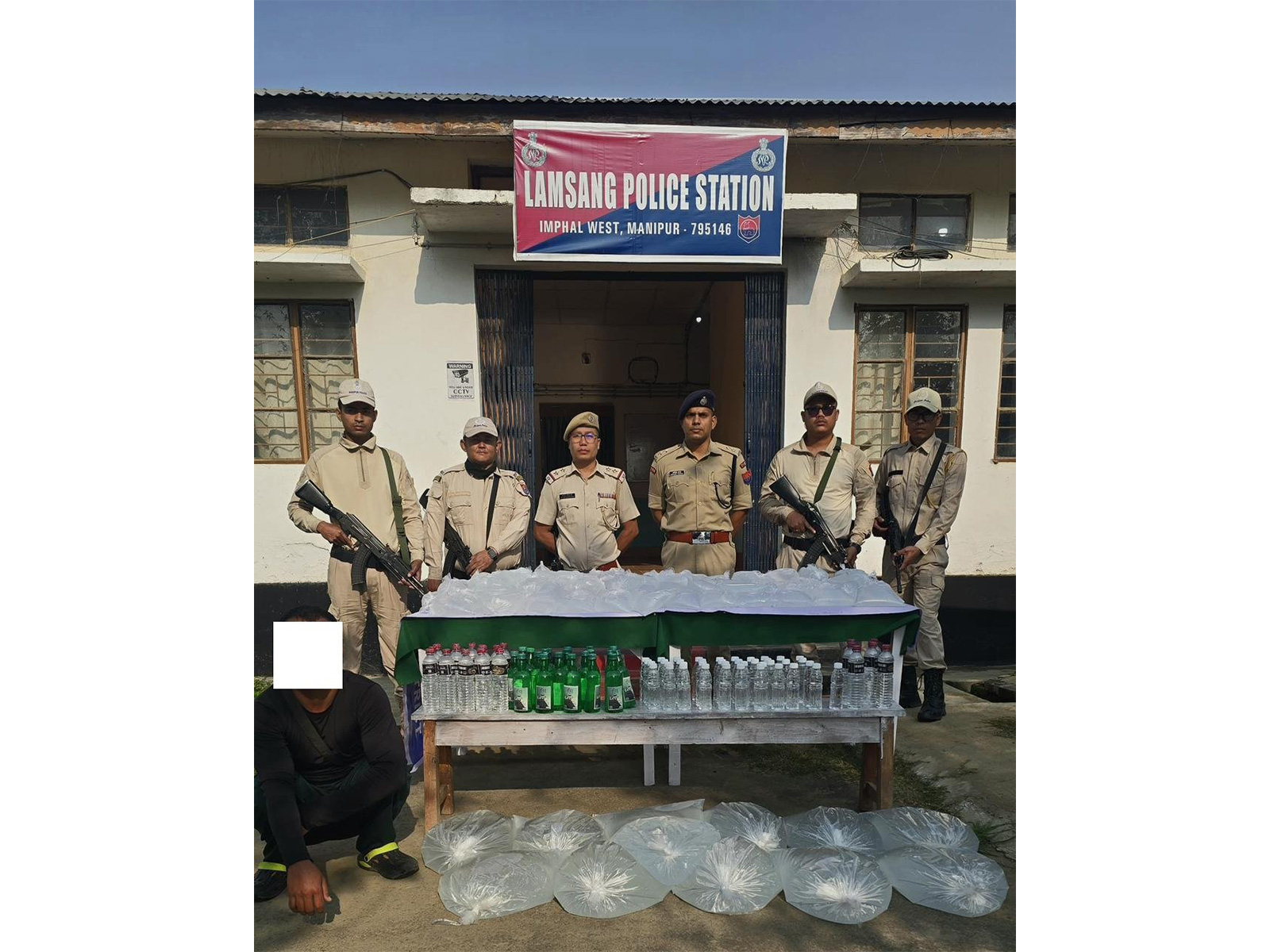 Vodiso from Lamsang Police Station (Photo/ Manipur Police)