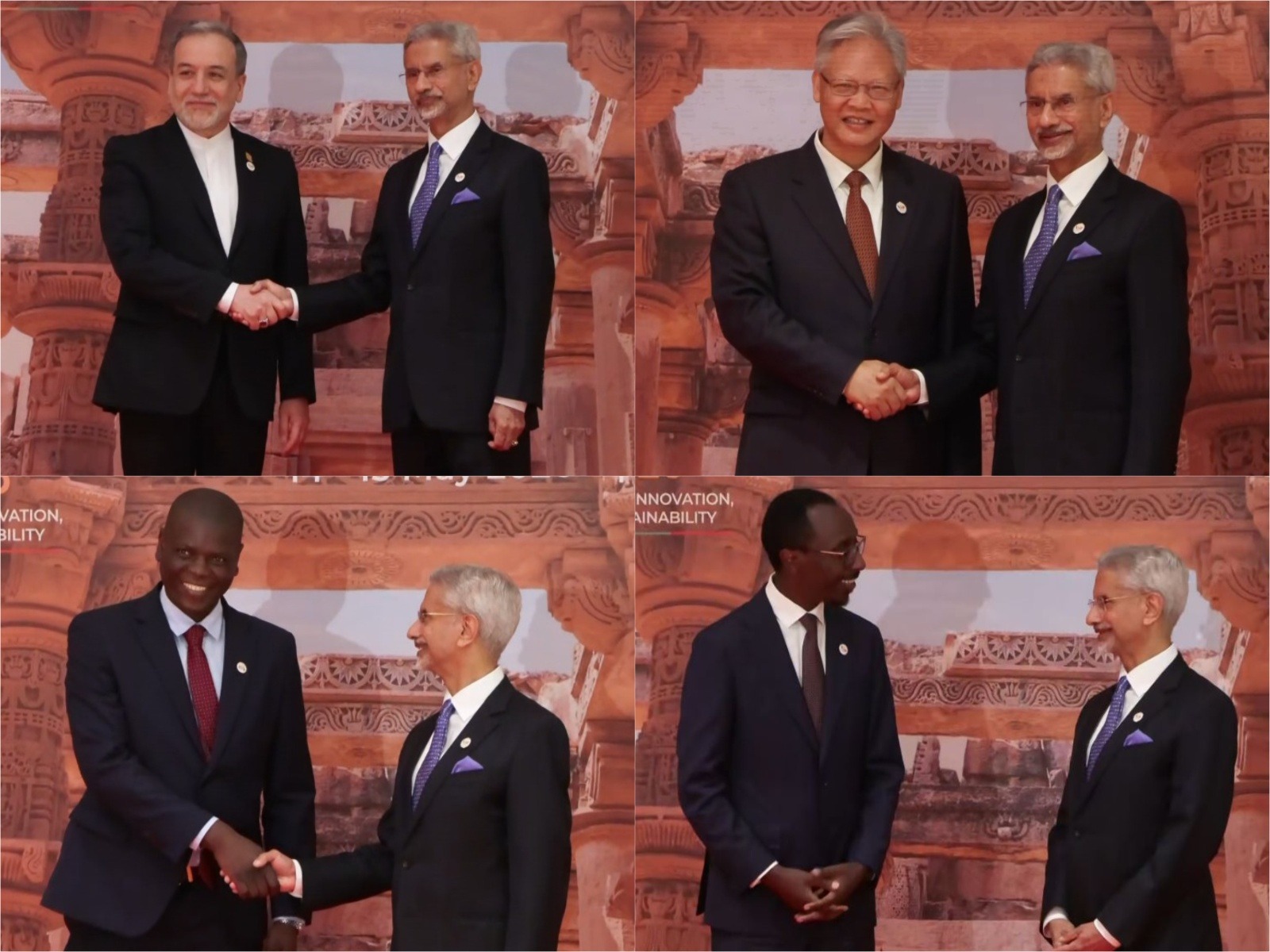 EAM Jaishankar welcomes ministers, representatives at BRICS Foreign Ministers’ Meeting (Photo/ANI)