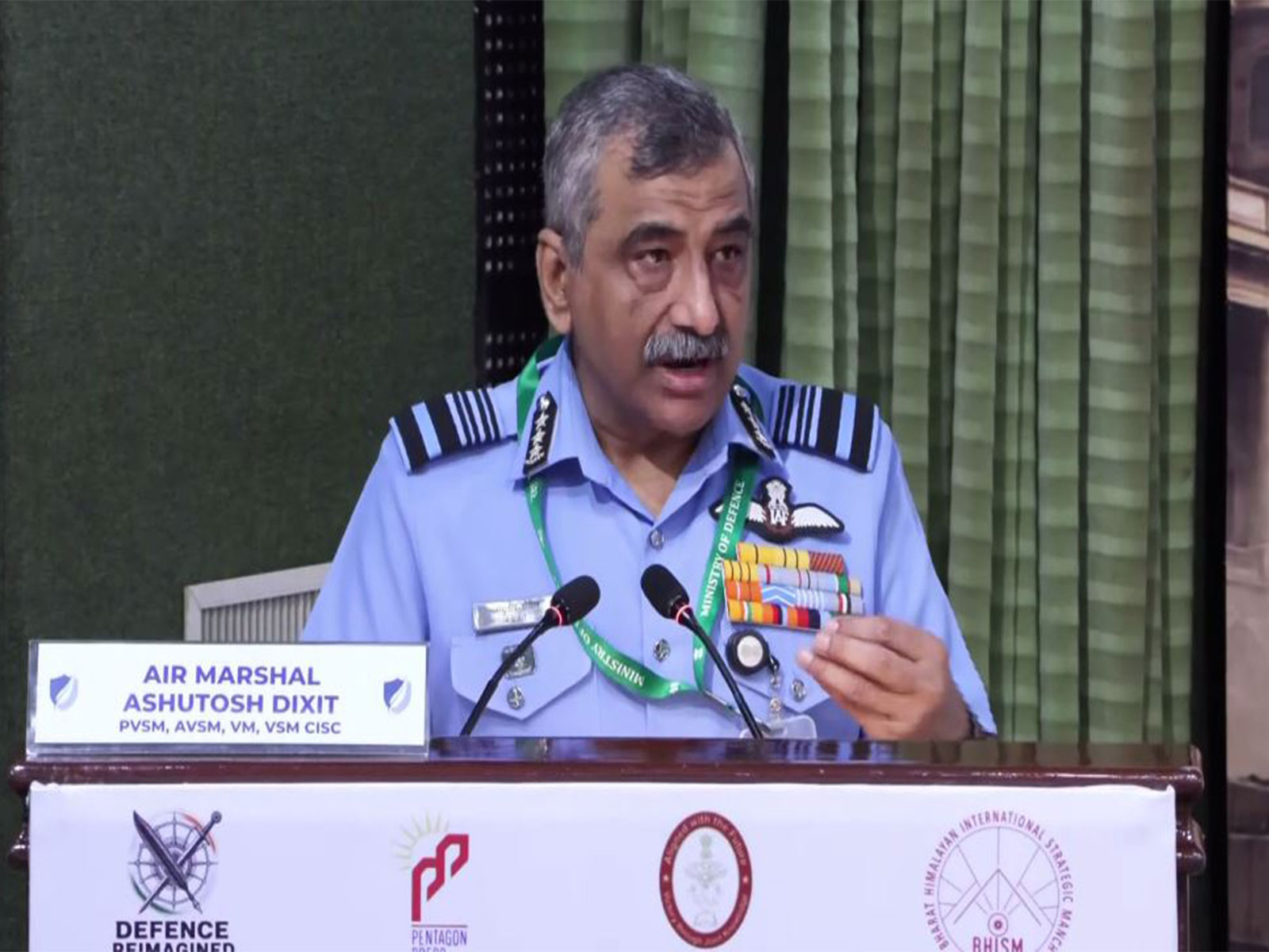 Air Marshal Ashutosh Dixit (Photo/ANI) Air Marshal Ashutosh Dixit (Photo/ANI)