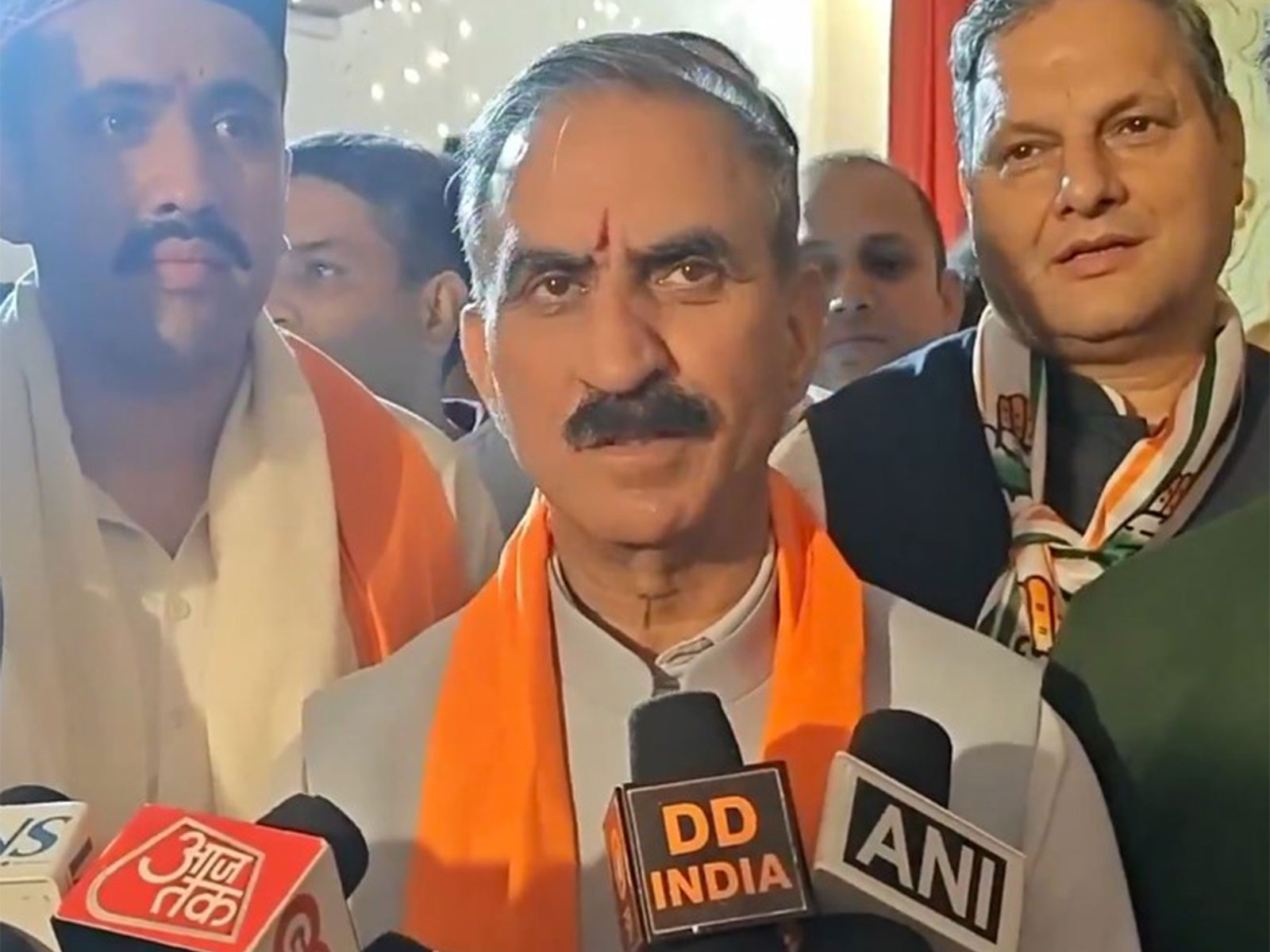 Himachal Pradesh Chief Minister Sukhvinder Singh Sukhu (Photo/ANI)