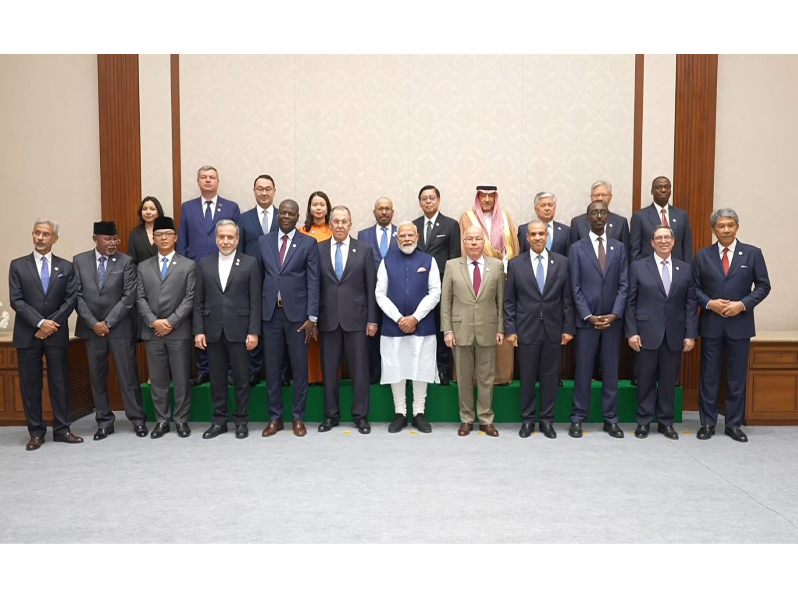 PM Modi meets BRICS foreign ministers (Photo/ANI)