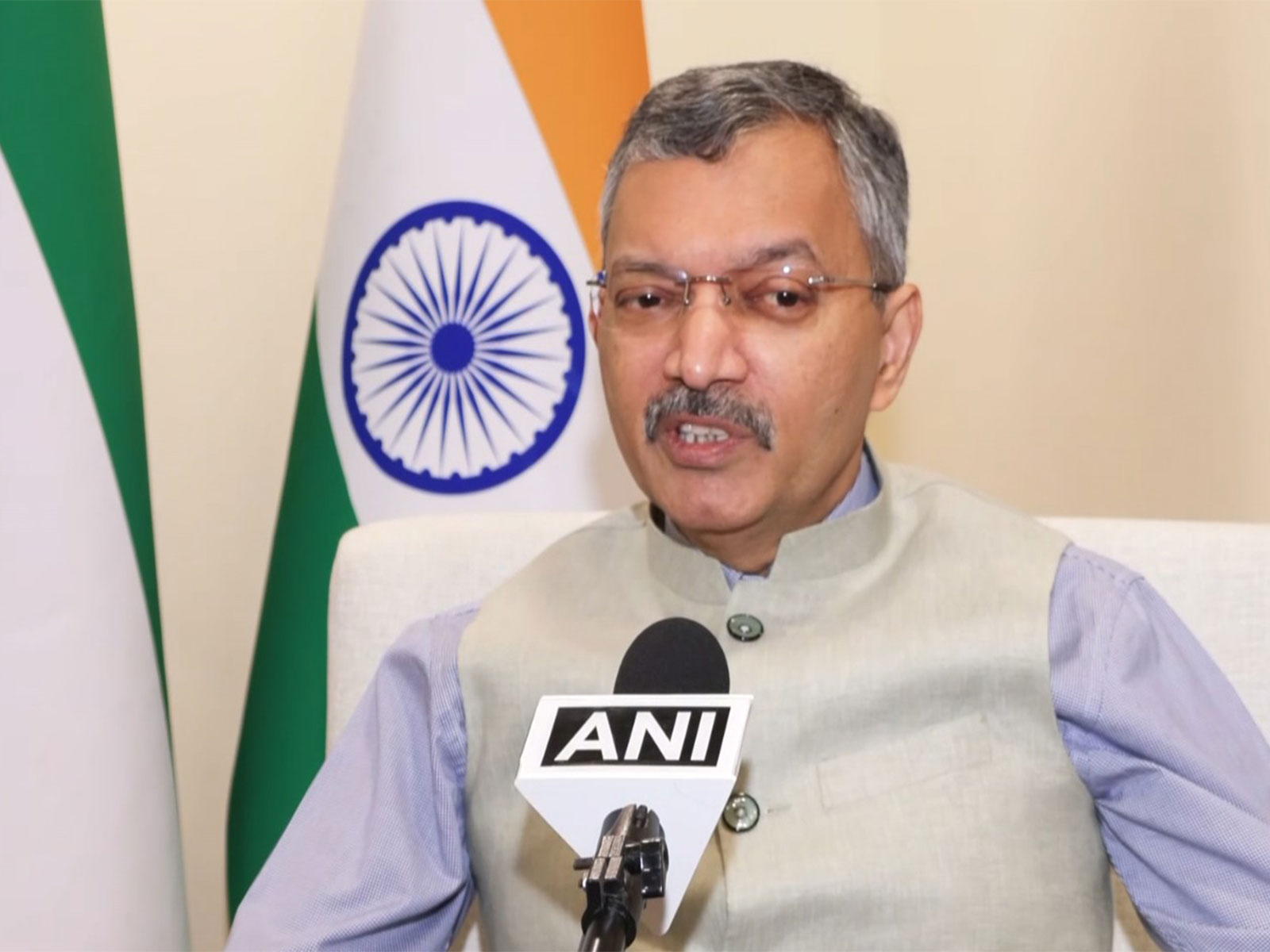 India's Ambassador to the UAE Deepak Mittal (Photo/ANI)