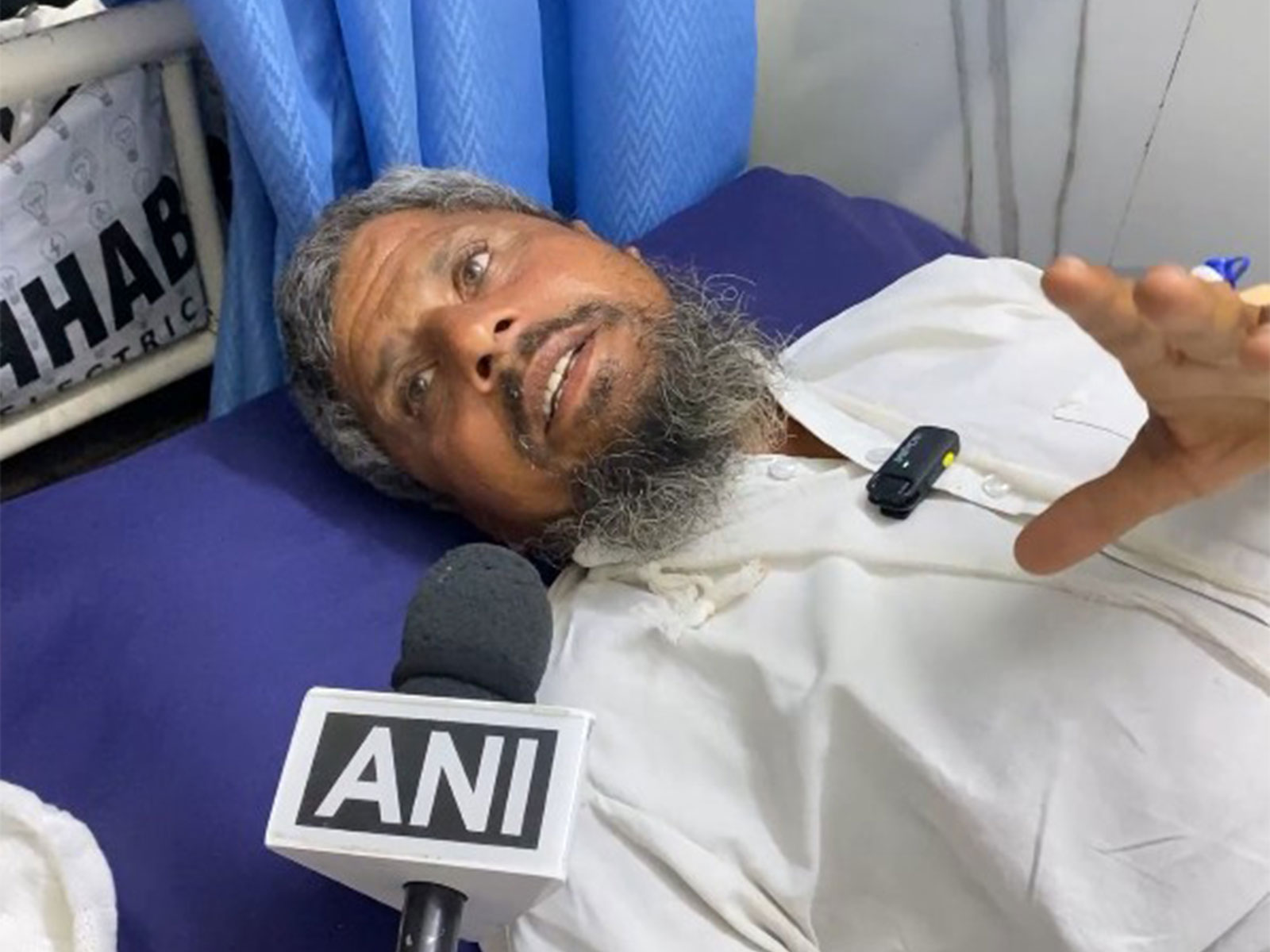 Bareilly man injured in strom, Nanhe Mian (Photo/ANI)