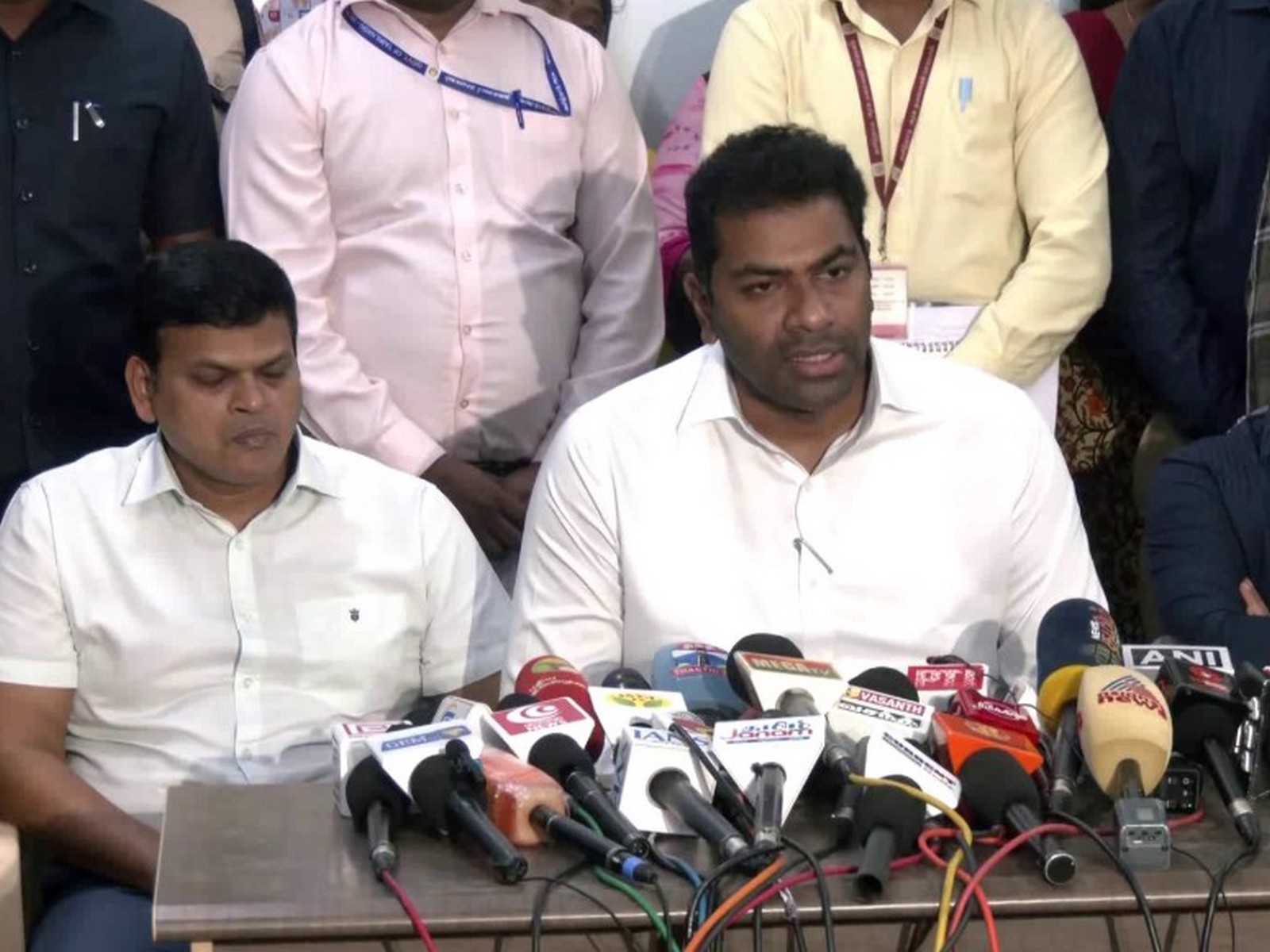 Tamil Nadu Minister Aadhav Arjun (Photo/ANI)