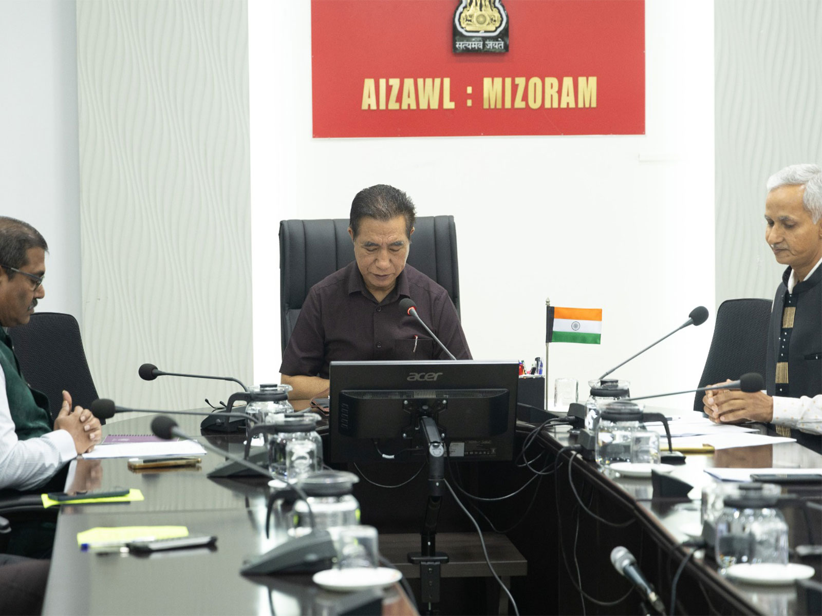 Mizoram CM launches Quarters Allotment Management System (QAMS) and House Online Reservation System (Photo/Arunachal CMO)