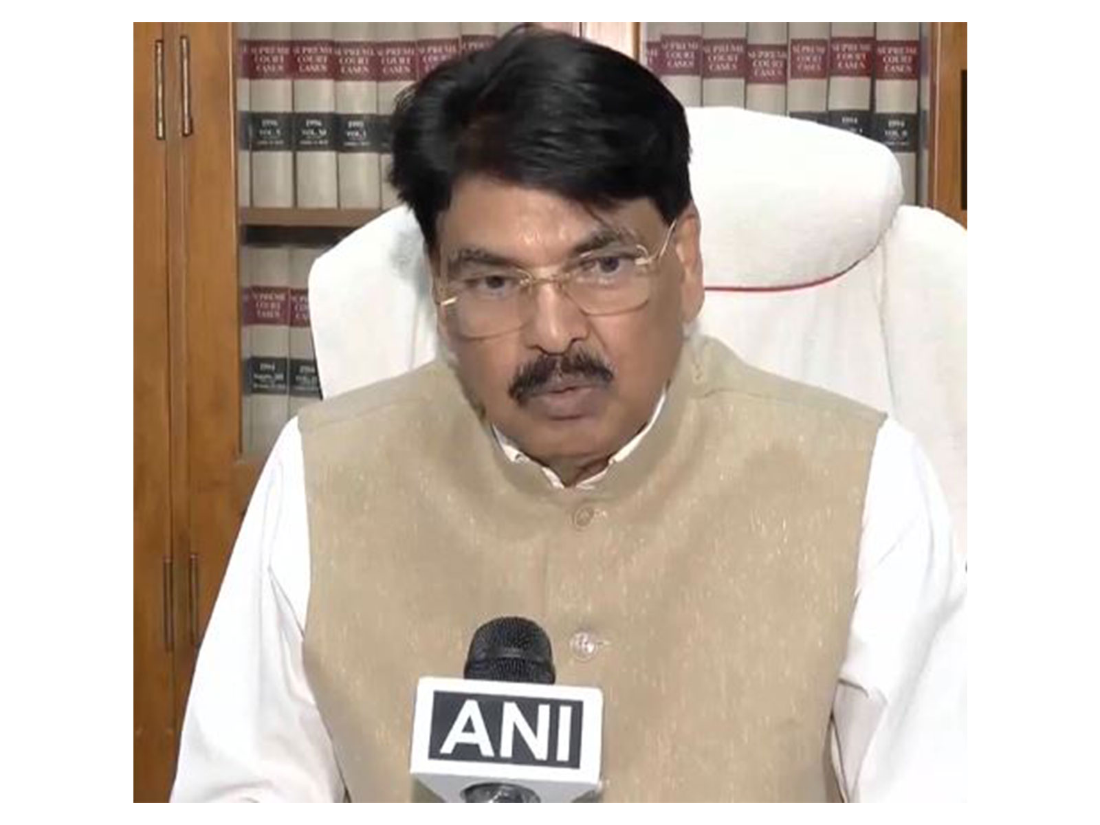 BJP MP and Bar Council of India Chairman, Manan Kumar Mishra (Photo/ANI)
