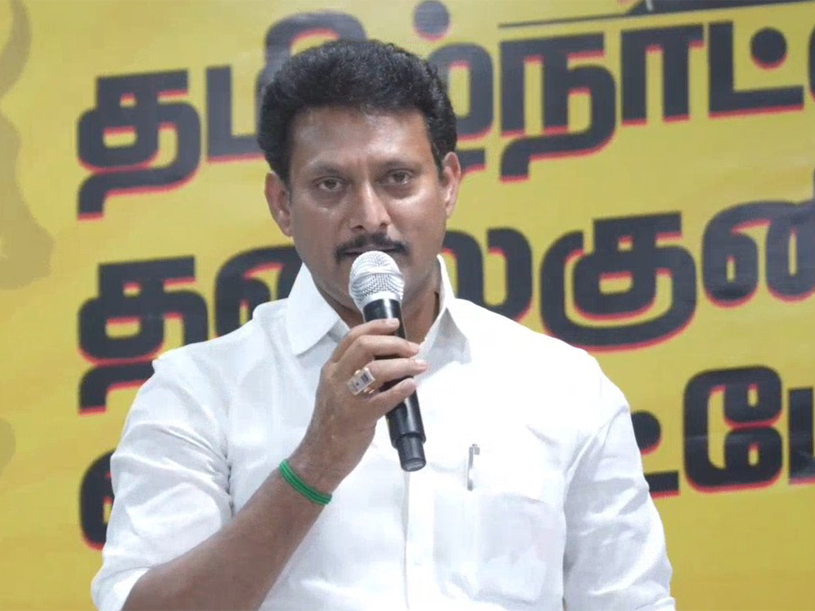 Tamil Nadu Minister Anbil Mahesh Poyyamozhi (Photo/ANI)