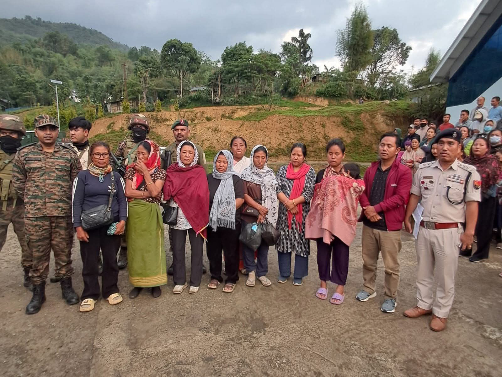 Naga hostages (Photo/ANI)