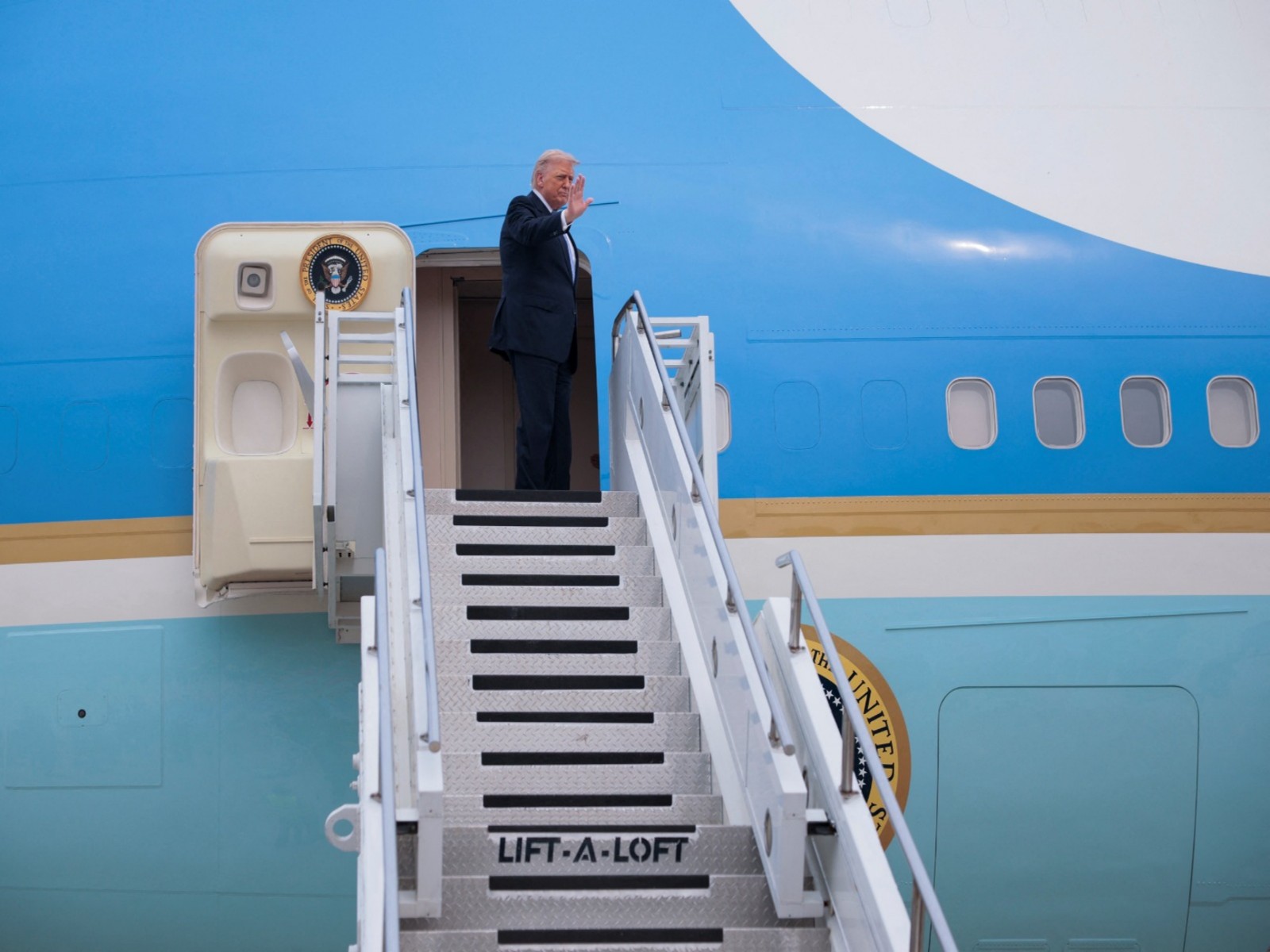 US President Donald Trump departs from China after historic visit (Photo/Reuters)