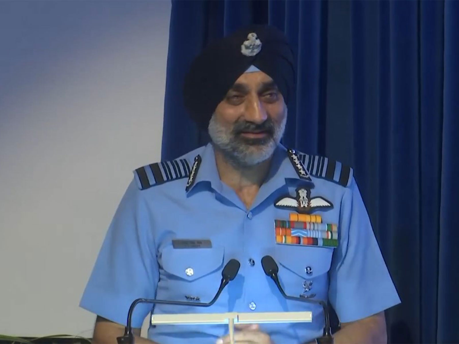 Indian Air Force chief Air Chief Marshal AP Singh (Photo/ANI)