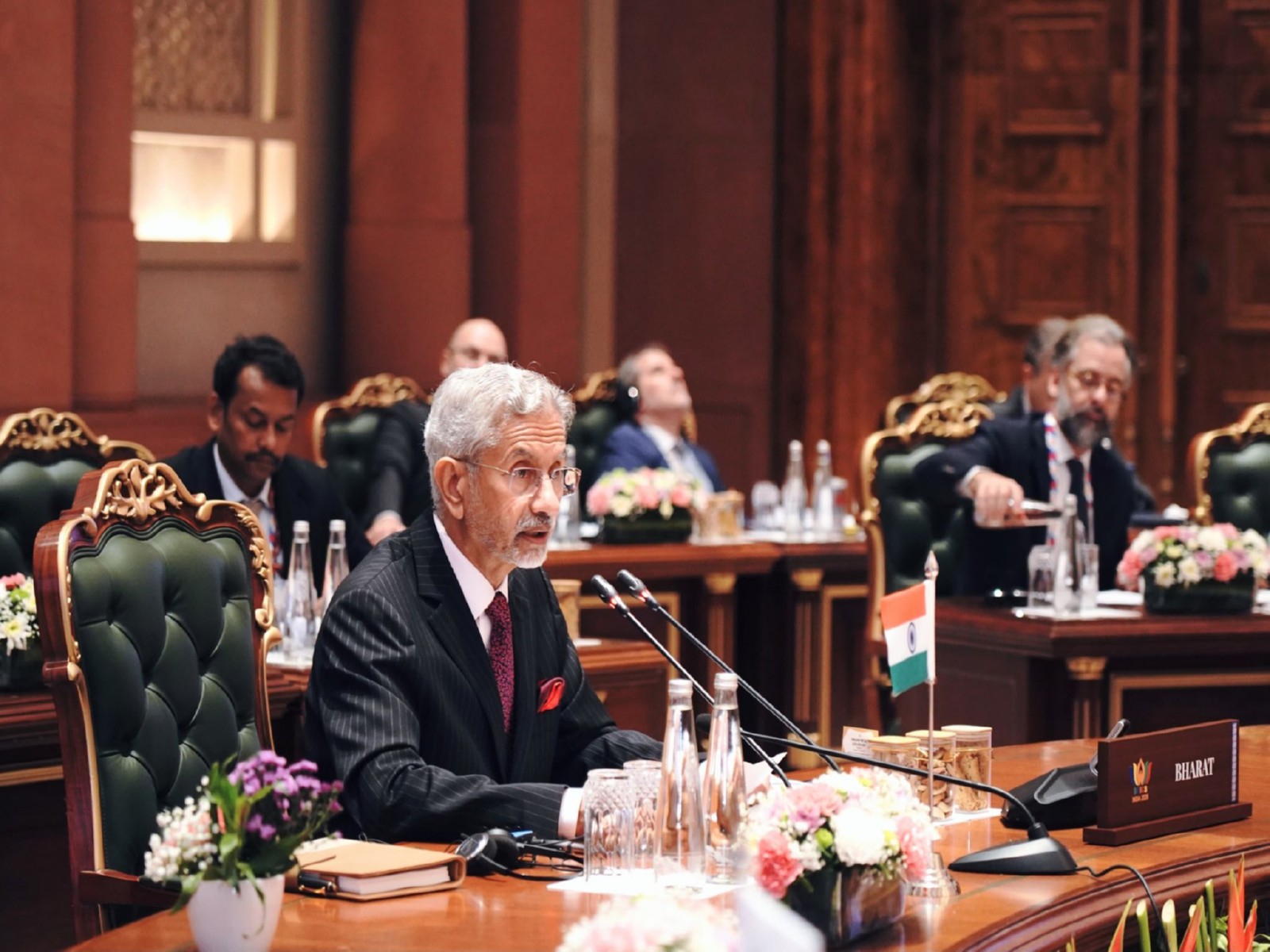  External Affairs Minister S Jaishankar chairing the BRICS Foreign Ministers’ Meeting session on “Reforms of Global Governance and Multilateral System