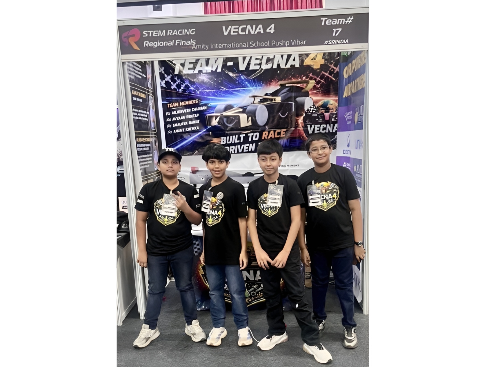 Young Innovators Vecna4 Qualify for F1 STEM Racing National Finals, Champion Sustainability and Community Impact