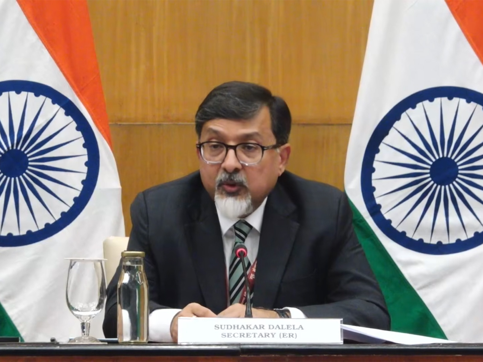 Sudhakar Dalela, Secretary (Economic Relations) in the Ministry of External Affairs (Photo: YouTube@Ministry of External Affairs, India)